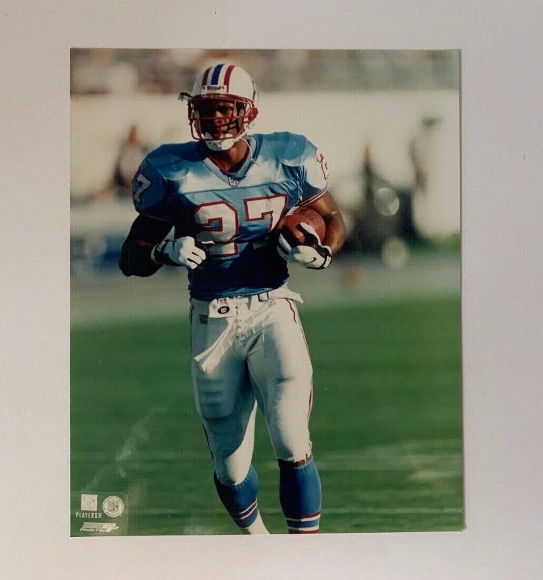 Eddie George Houston Oilers NFL Football Sports 8x10 Color Photo NFL Hologram