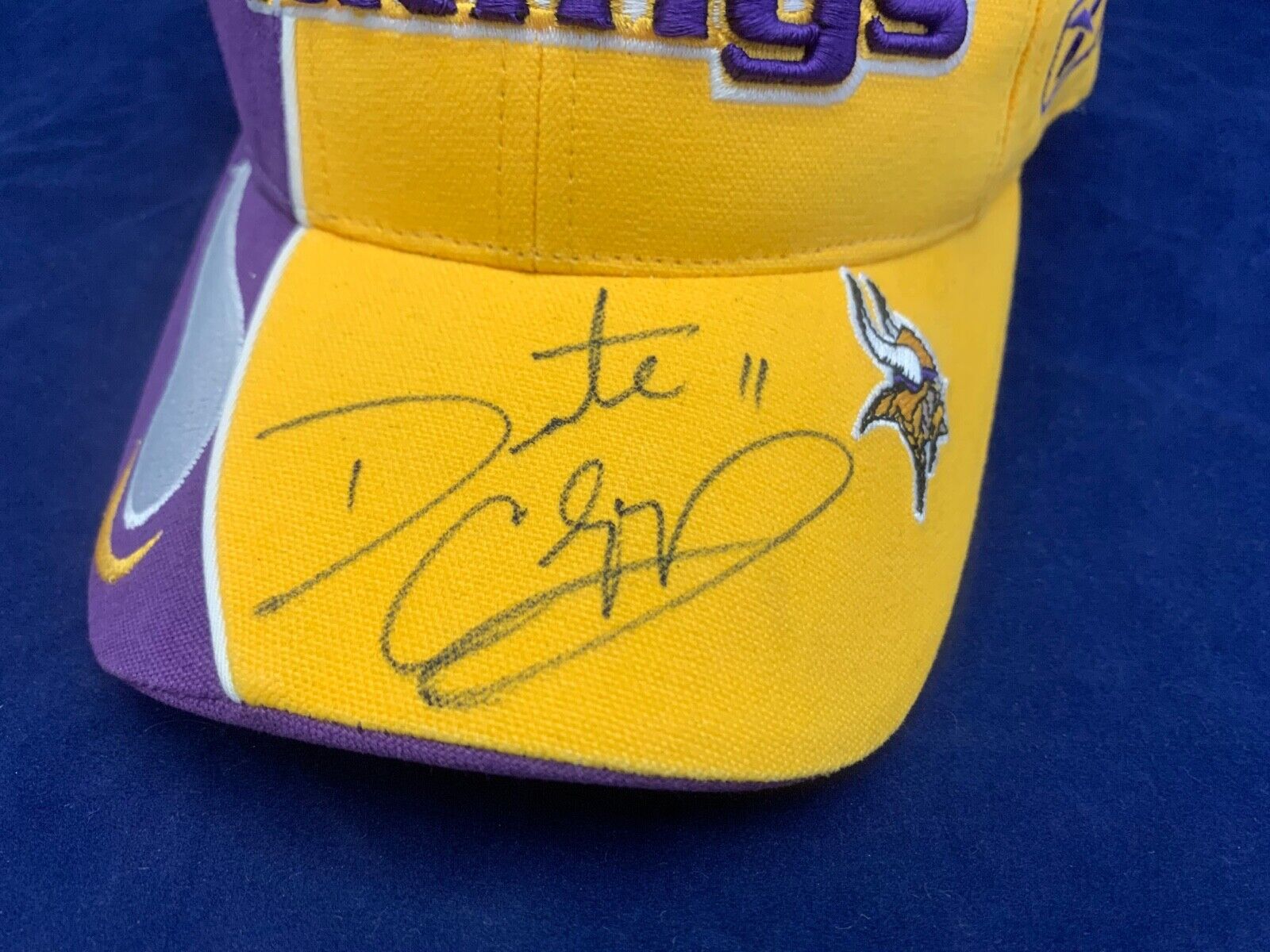 Minnesota Vikings Hat Signed by Daunte Culpepper Reebok Brand New with Tag