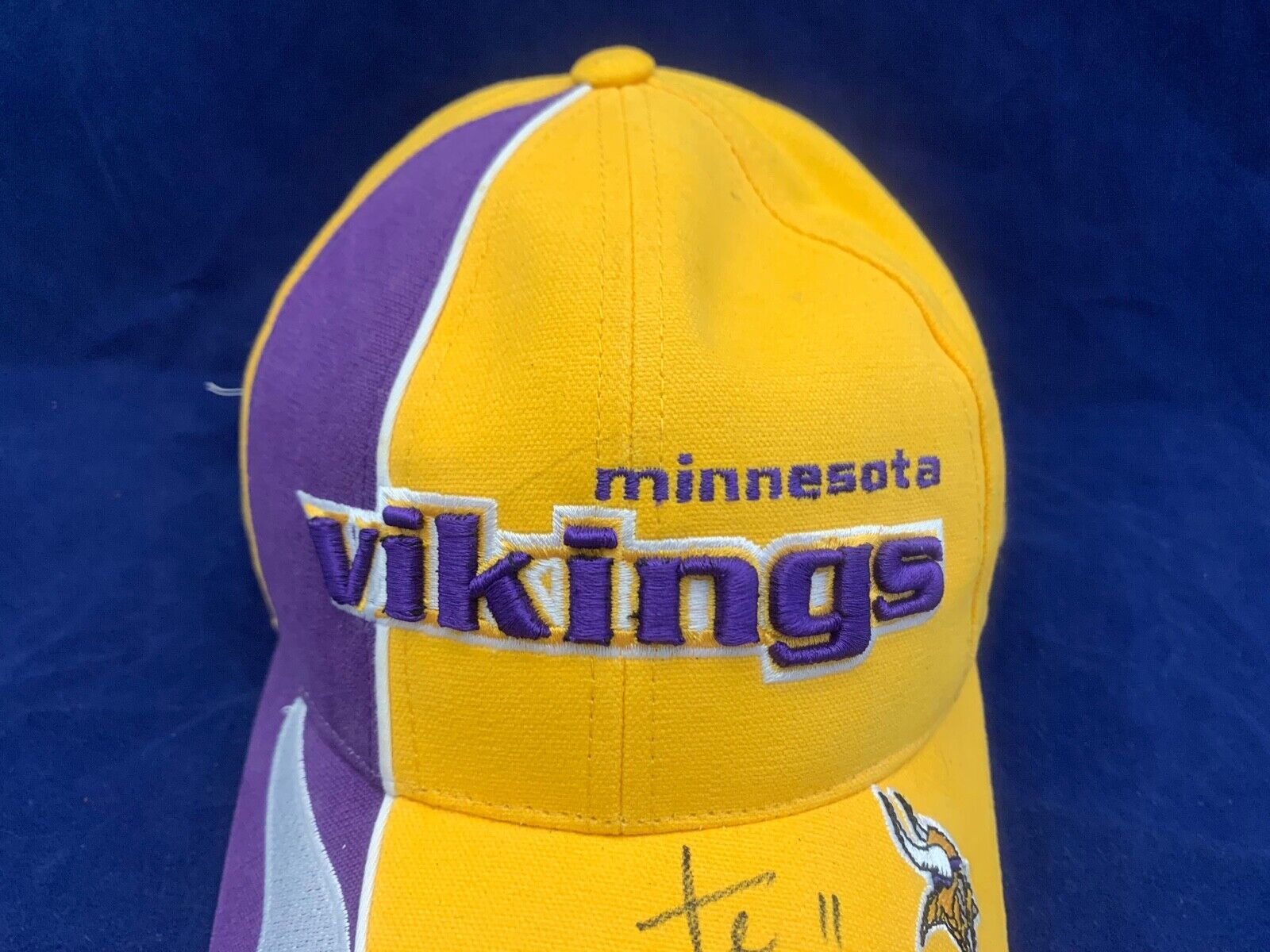 Minnesota Vikings Hat Signed by Daunte Culpepper Reebok Brand New with Tag