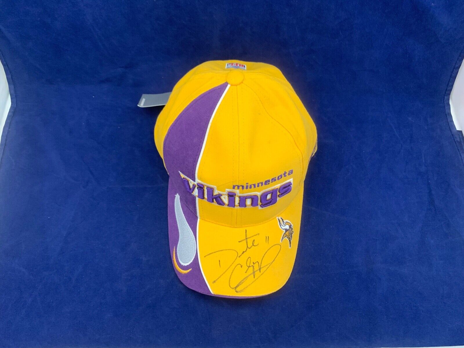 Minnesota Vikings Hat Signed by Daunte Culpepper Reebok Brand New with Tag