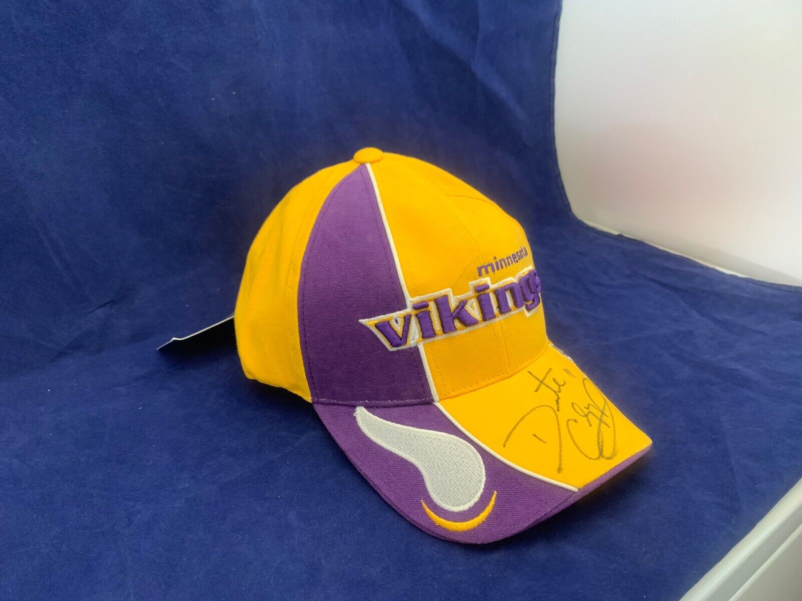 Minnesota Vikings Hat Signed by Daunte Culpepper Reebok Brand New with Tag