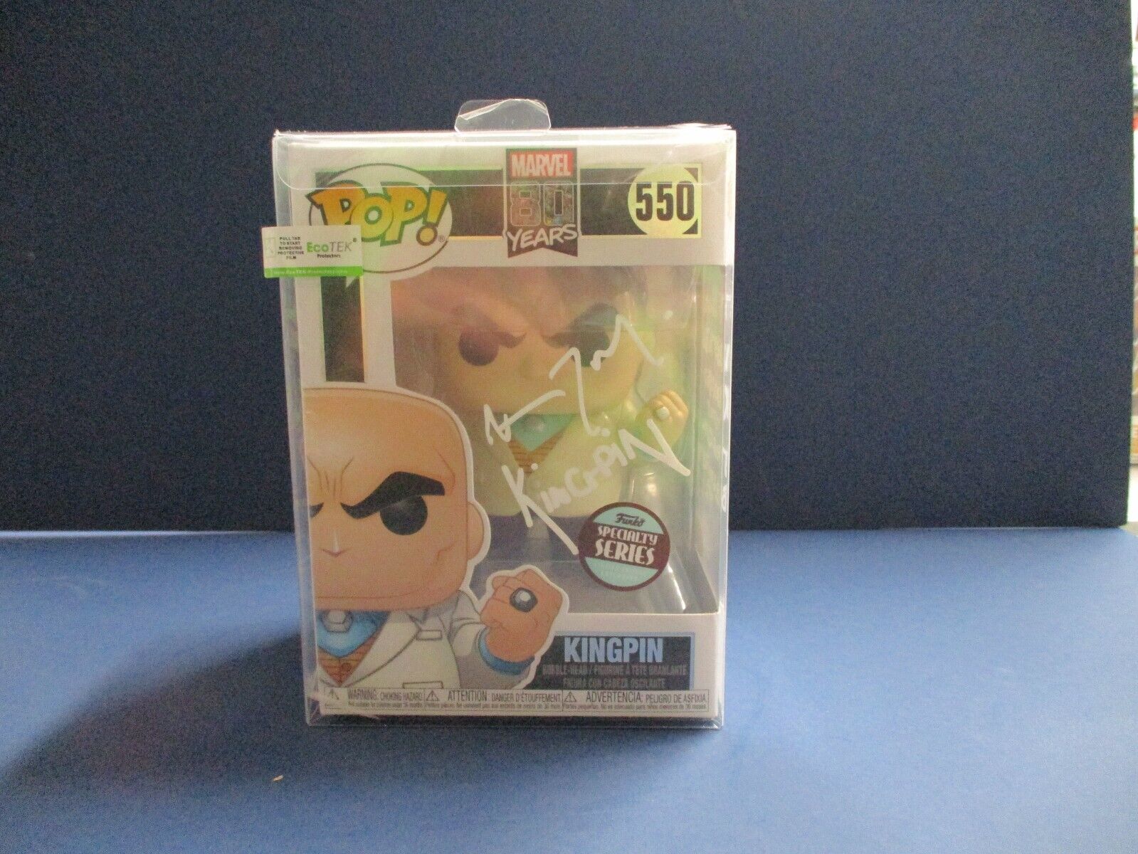 Vincent D'Onofrio Autographed Signed Marvel Kingpin Funko Pop JSA COA #AI77134