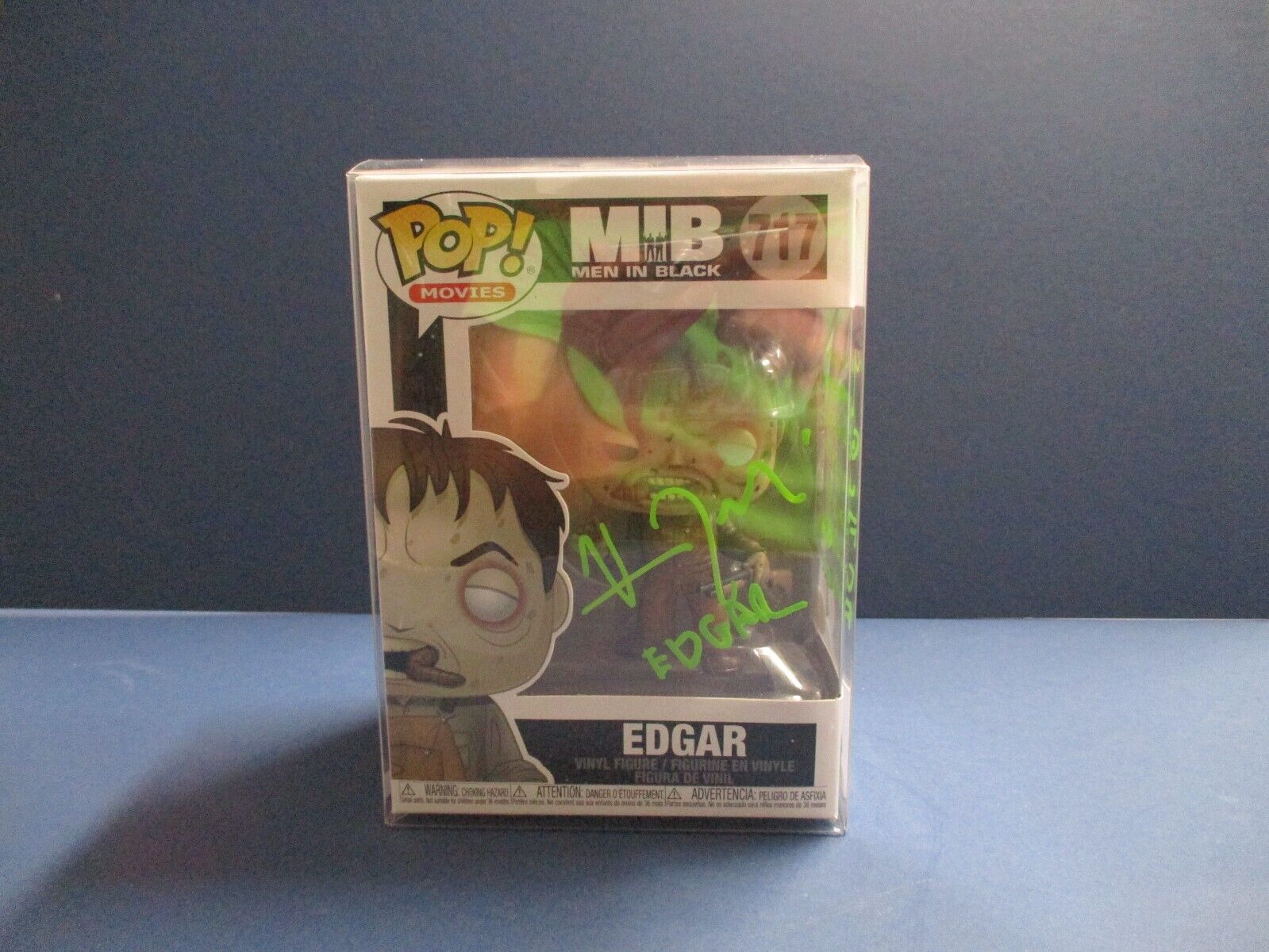 Vincent D'Onofrio Autographed Signed Edgar MIB Funko Pop JSA COA #AI77133