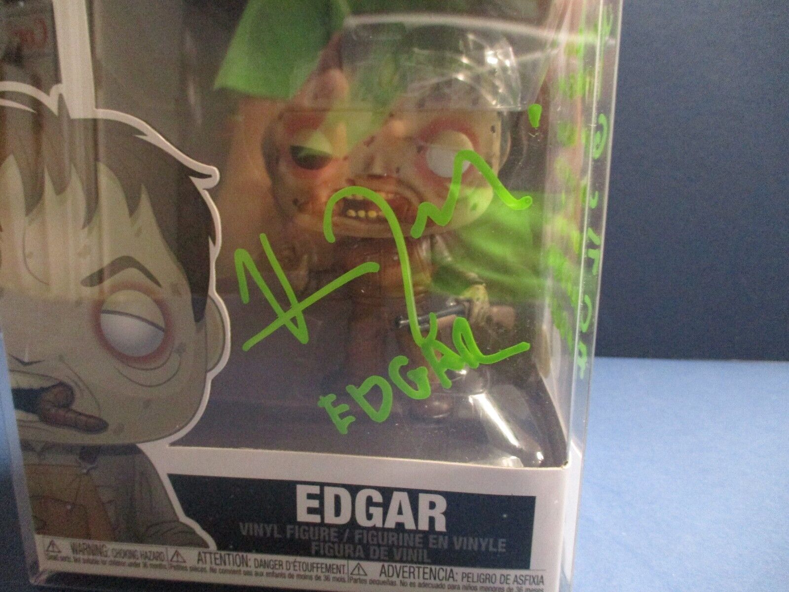 Vincent D'Onofrio Autographed Signed Edgar MIB Funko Pop JSA COA #AI77133