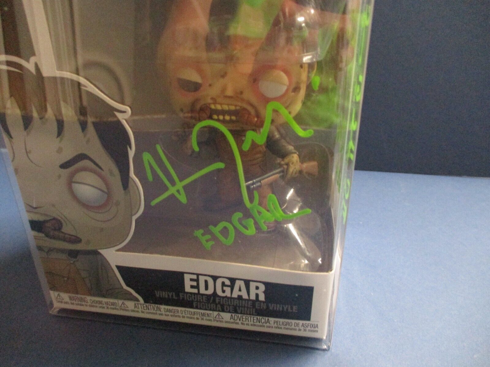 Vincent D'Onofrio Autographed Signed Edgar MIB Funko Pop JSA COA #AI77133