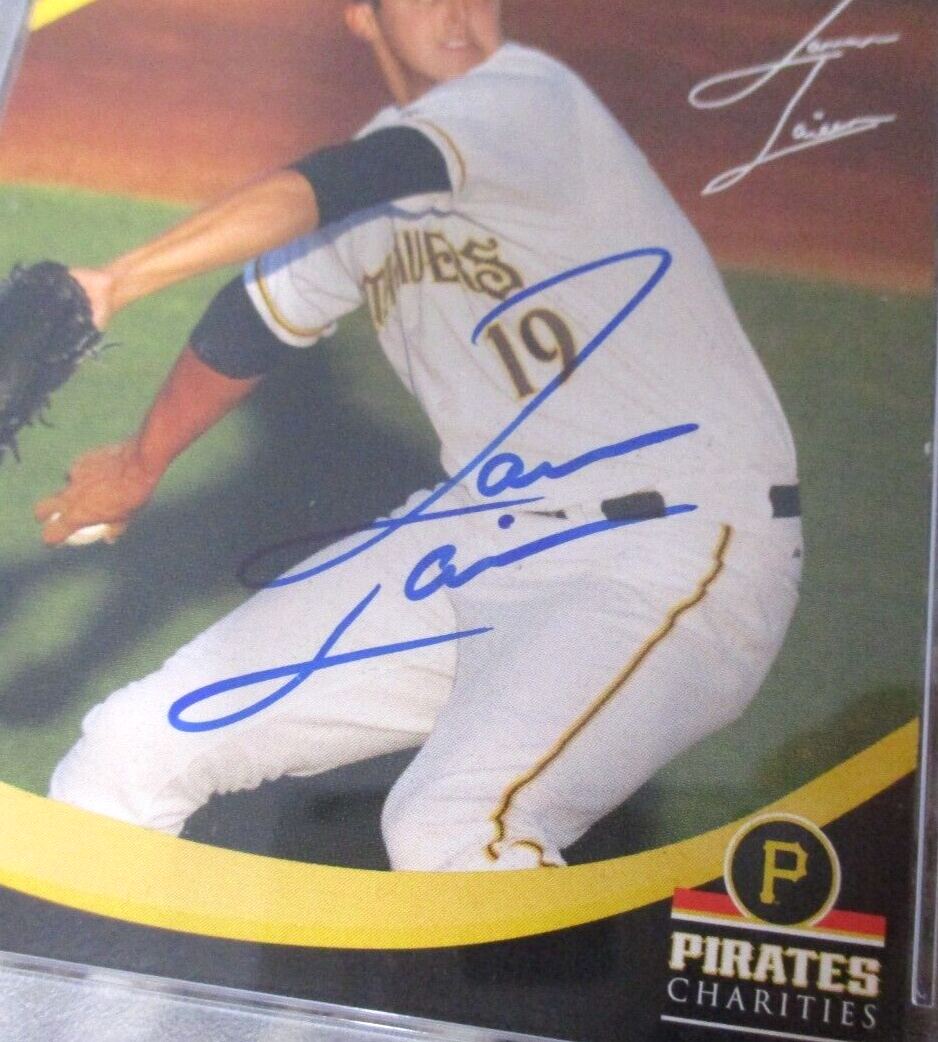 MLB Jameson Taillon Pittsburgh Pirates Autographed Signed PC Card PSA Slab