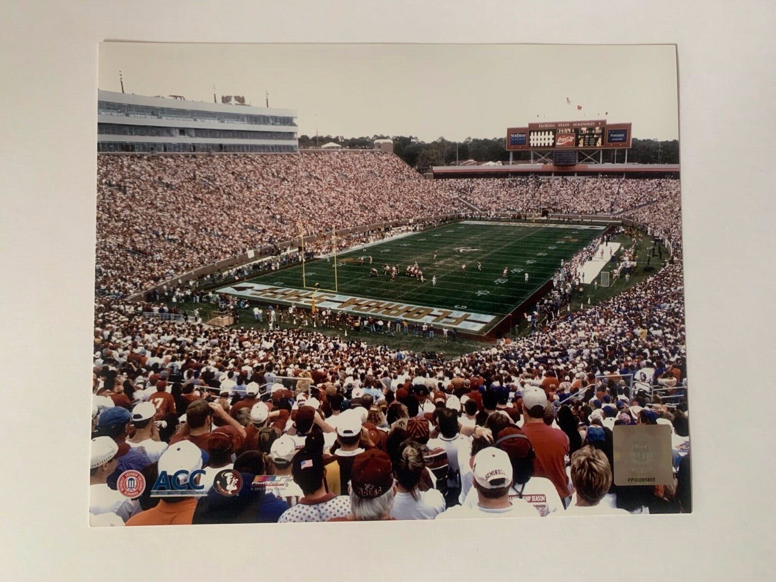 Doak Campbell Stadium Florida State 8x10 Color Photo with NFL Hologram