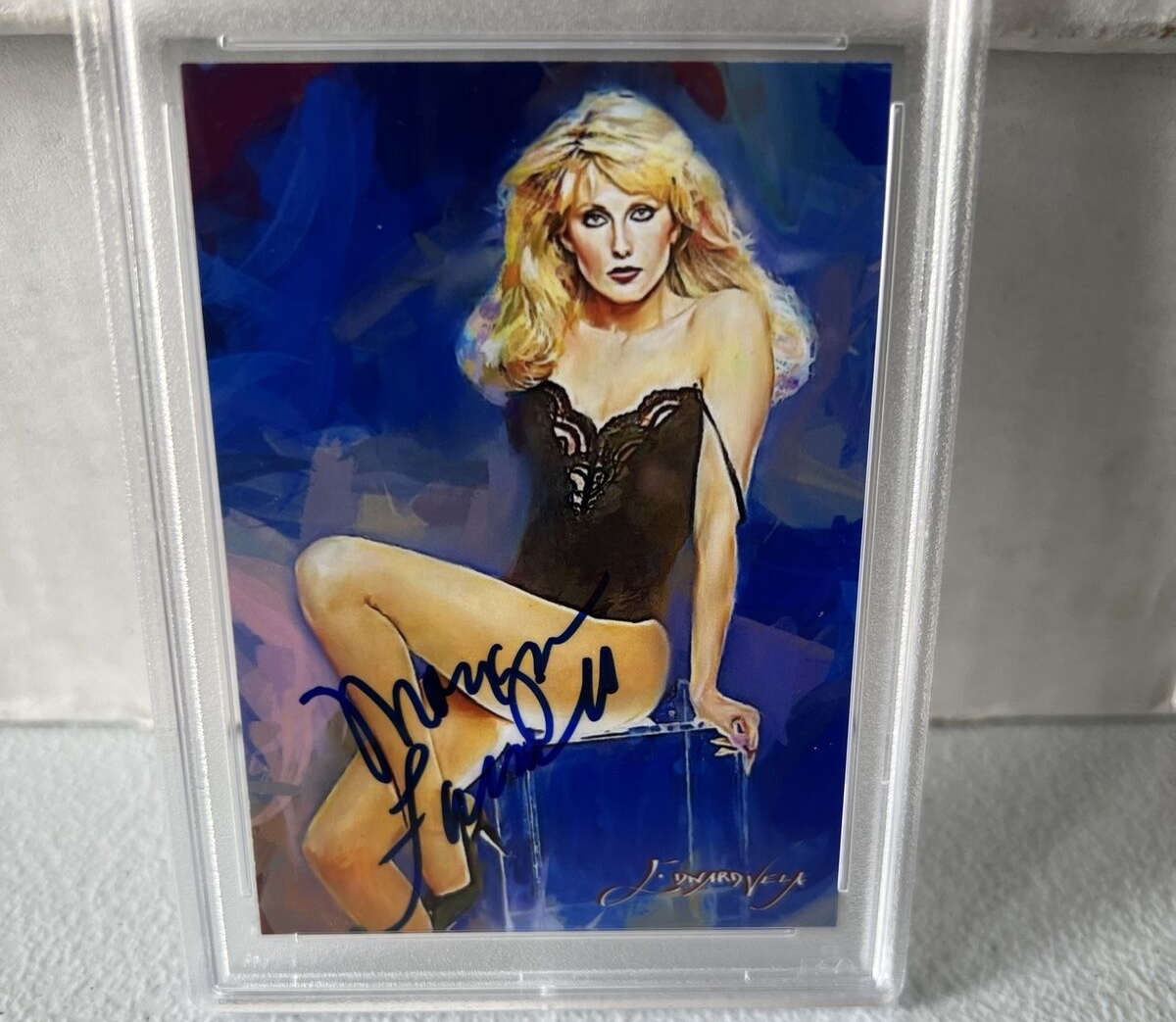 Morgan Fairchild "Actress" Autographed Signed #5 Limited Edition Card PSA Auth