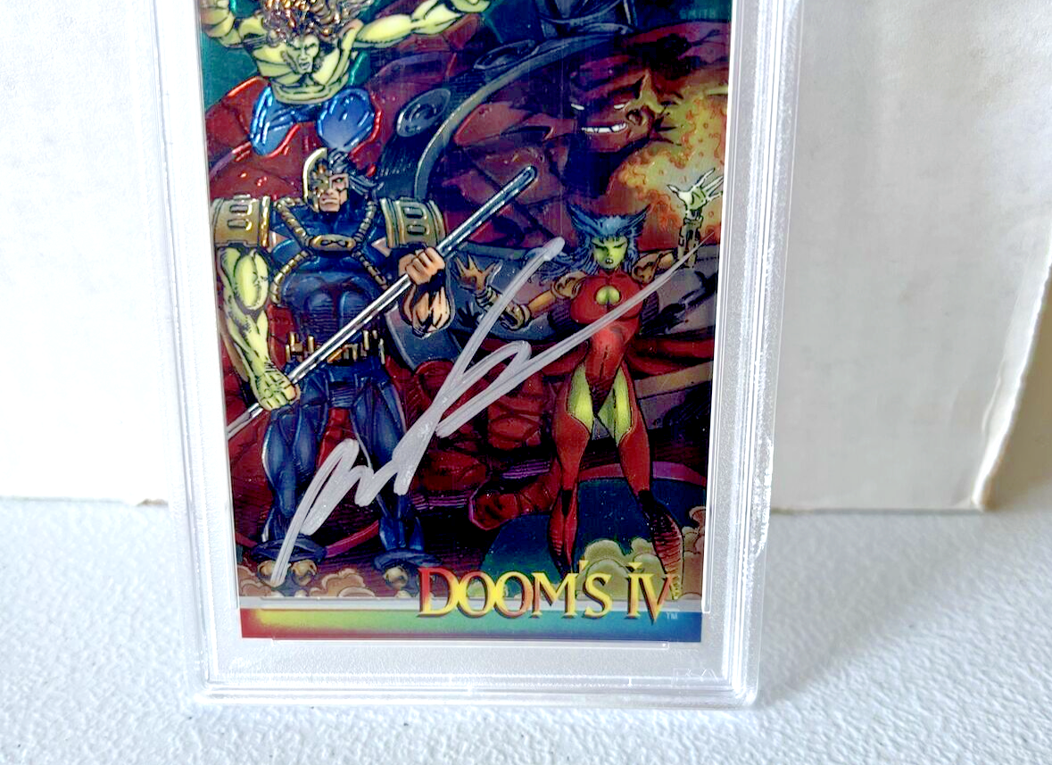 Rob Liefeld "Artist" Autographed Signed Wizard Series III D'sIV Card #8 PSA Auth