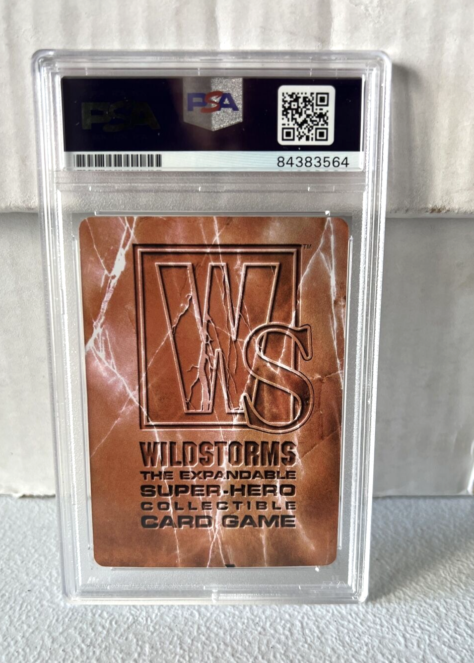 Rob Liefeld "Artist" Autographed Signed Wild Storms Task Playing Card PSA Auth