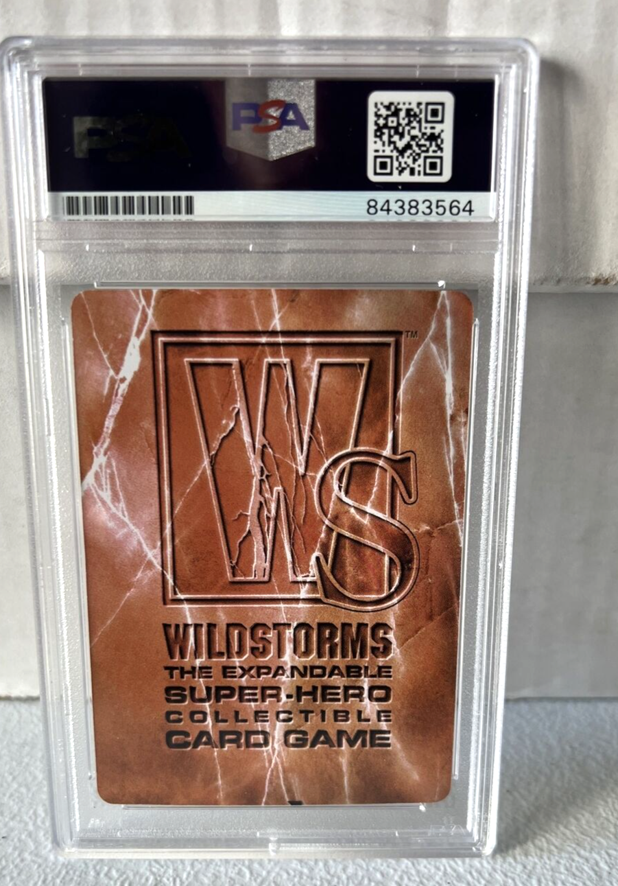 Rob Liefeld "Artist" Autographed Signed Wild Storms Task Playing Card PSA Auth