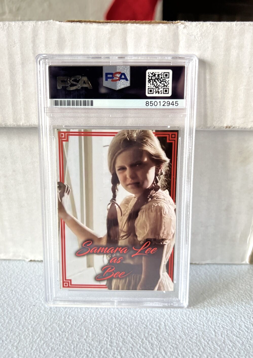 Samara Lee "Actress" Autographed Signed Annabelle Creation Custom Card PSA Auth