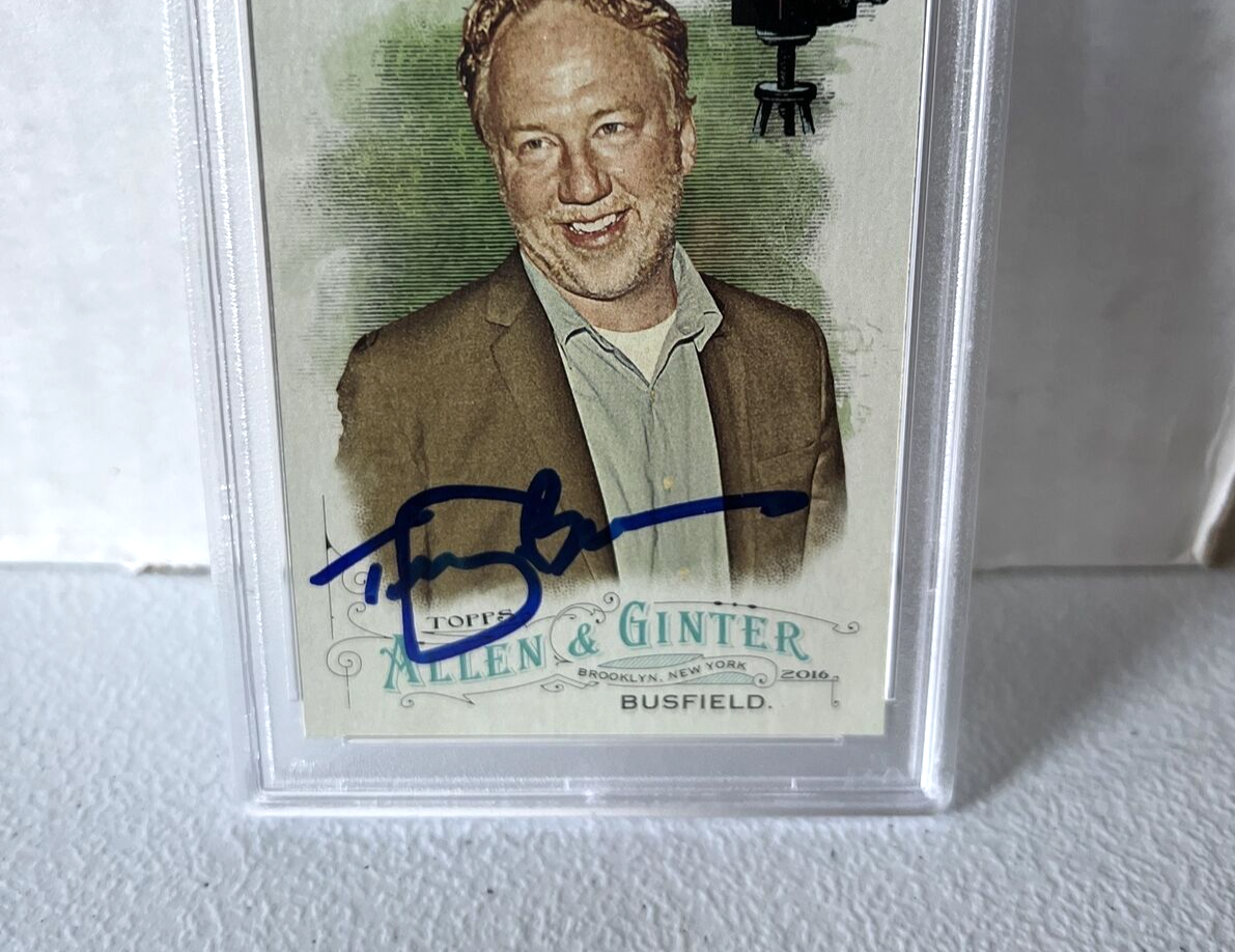 Timothy Busfield "Actor" Autographed Signed 2016 Topps Allen & Ginter PSA Auth