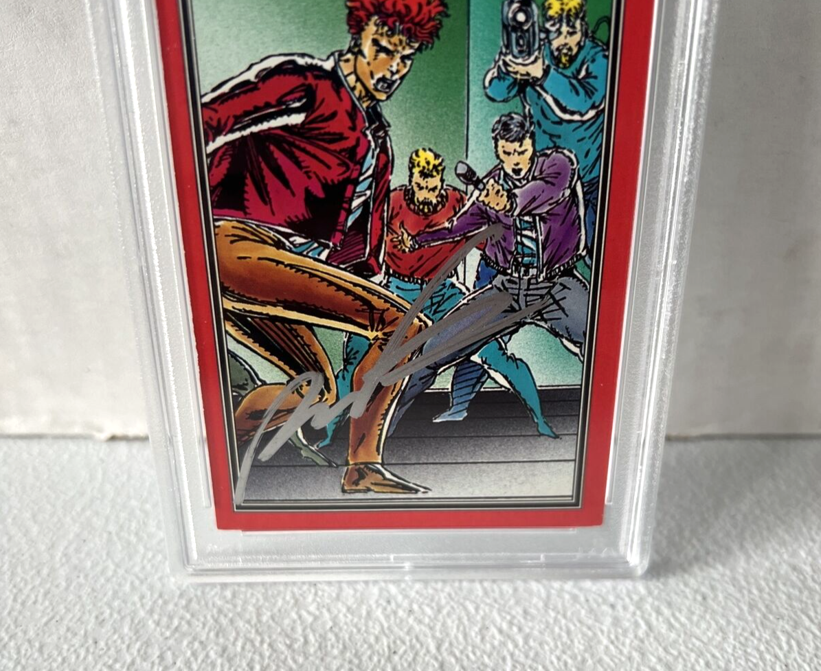 Rob Liefeld "Artist" Autographed Signed 1992 Youngblood Trading Card #6 PSA Auth