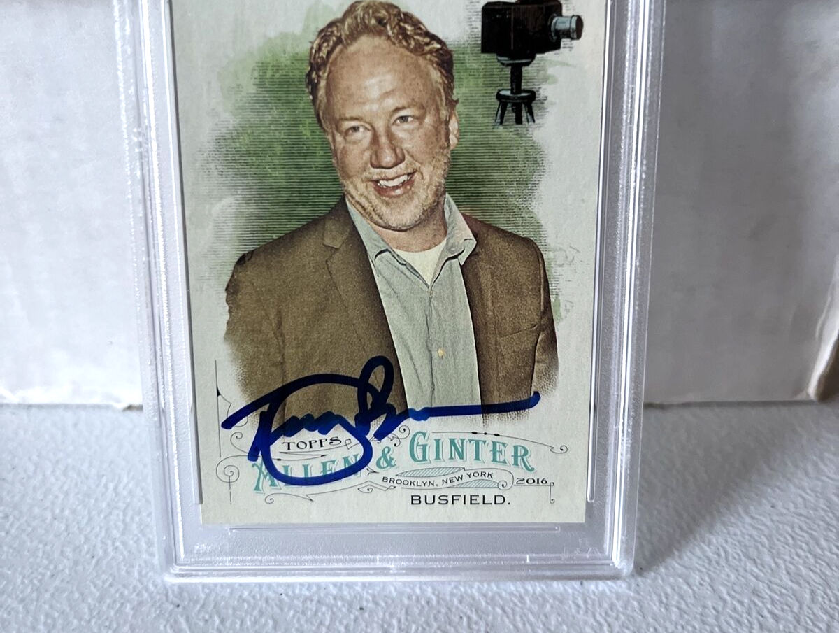 Timothy Busfield "Actor" Autographed Signed Topps 2016 Allen & Ginter PSA Auth 7