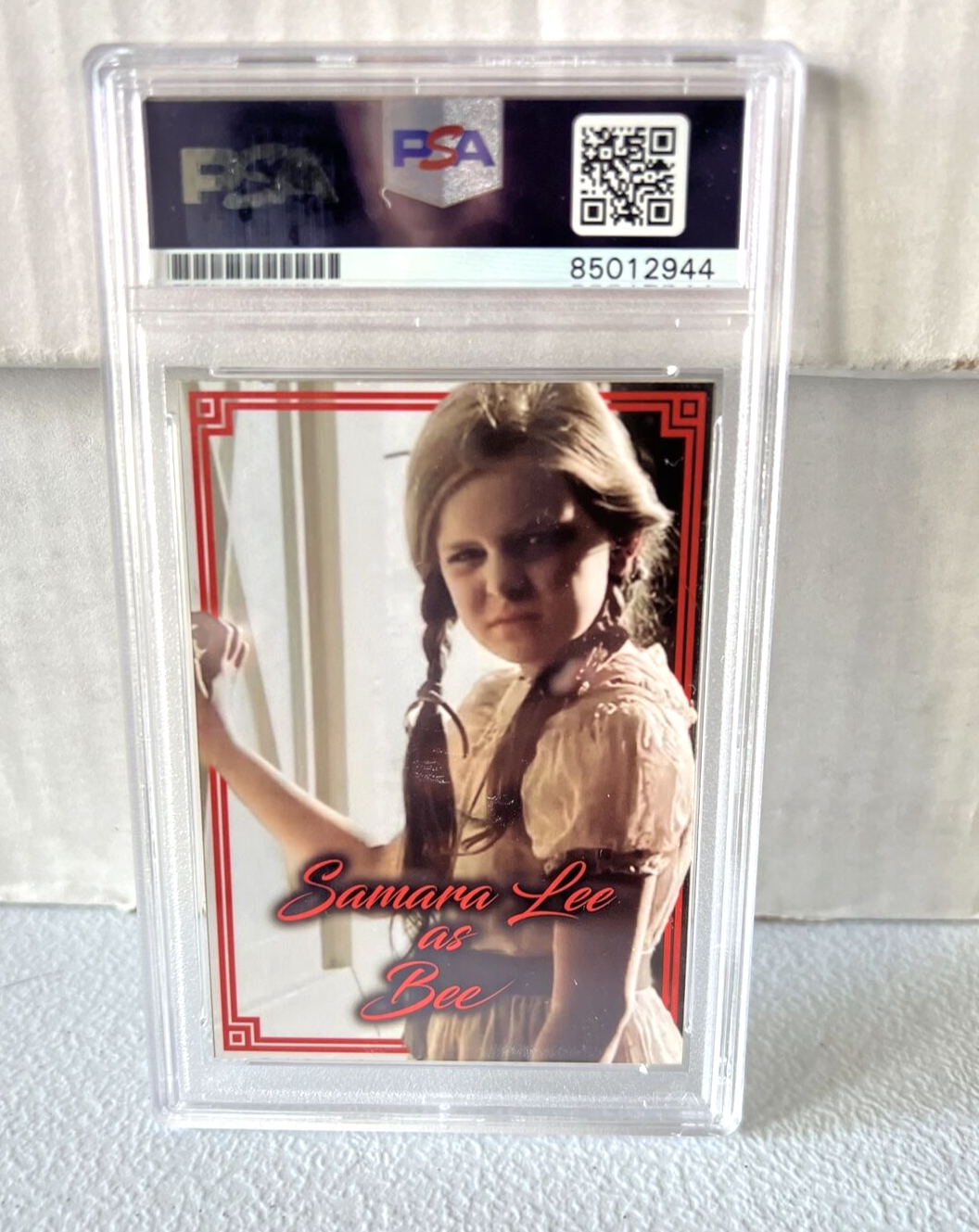 Samara Lee "Actress" Autographed Signed Custom Card Annabelle Movie PSA Auth