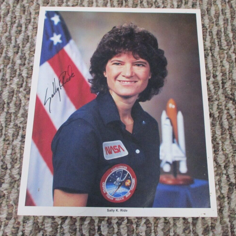 NASA Astronaut Sally Ride Autographed Signed NASA Licensed 8x10 Photo JSA COA