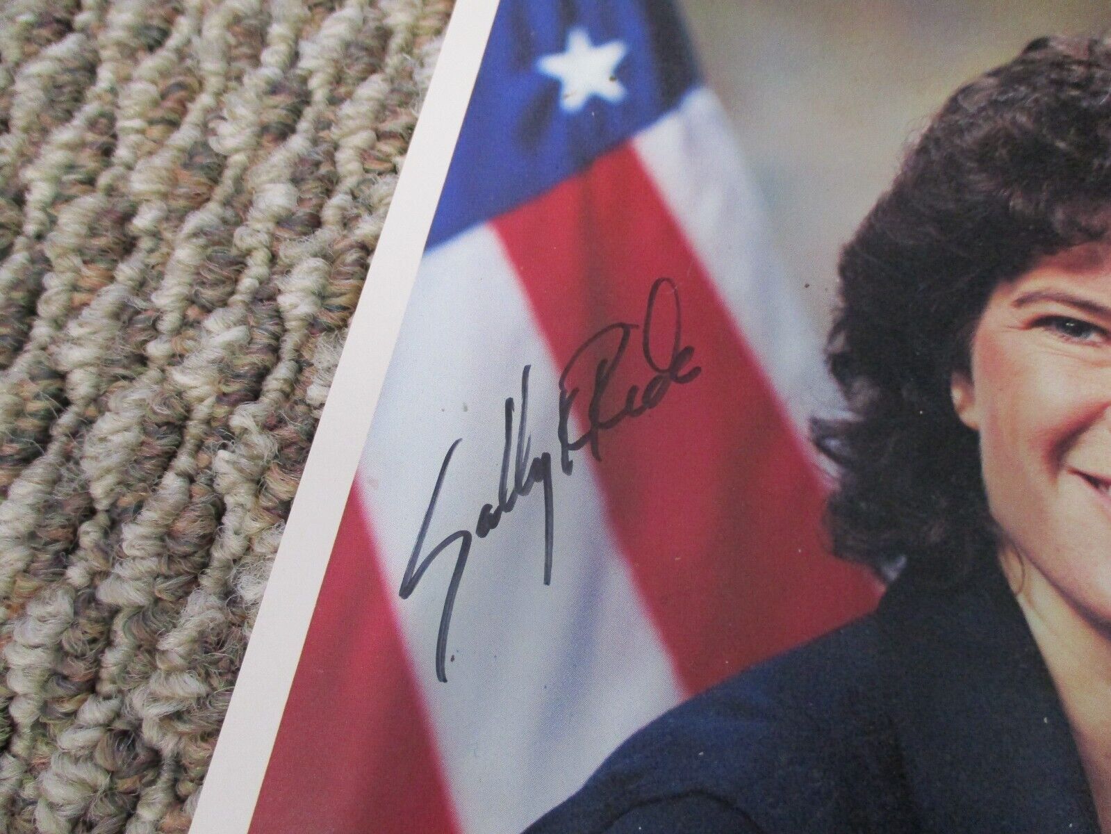 NASA Astronaut Sally Ride Autographed Signed NASA Licensed 8x10 Photo JSA COA