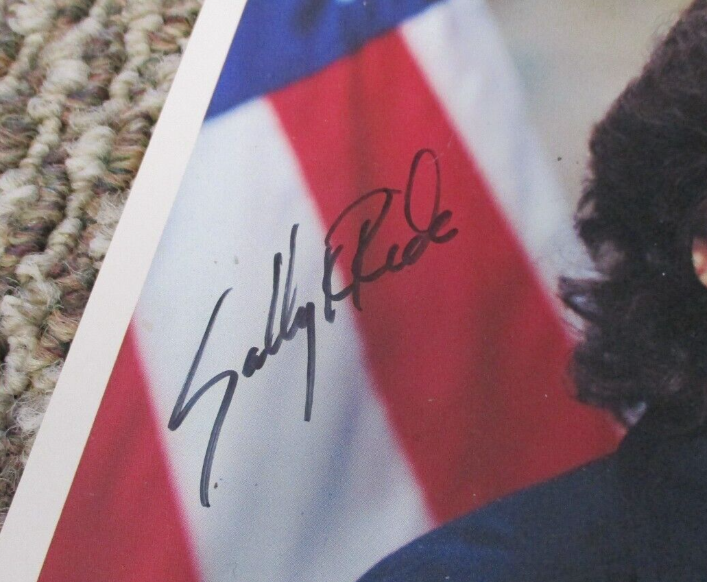 NASA Astronaut Sally Ride Autographed Signed NASA Licensed 8x10 Photo JSA COA