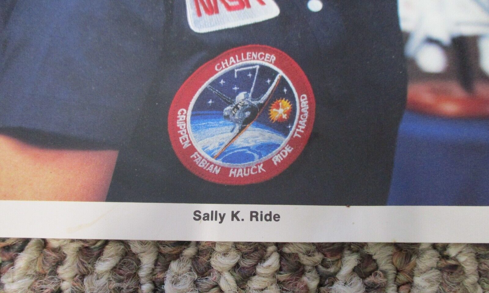 NASA Astronaut Sally Ride Autographed Signed NASA Licensed 8x10 Photo JSA COA