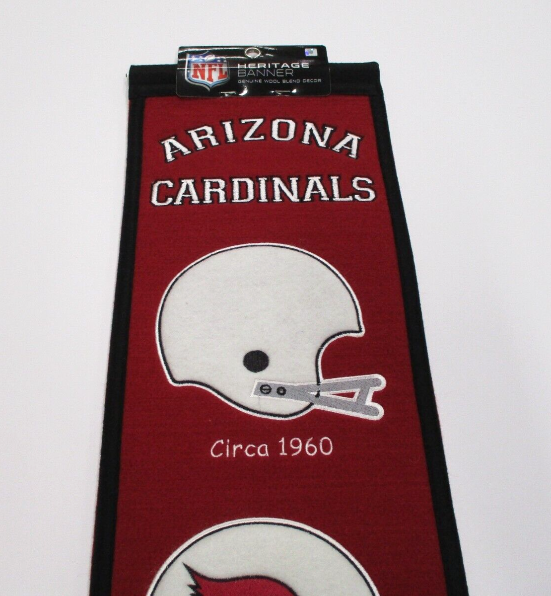 NFL Arizona Cardinals Winning Streak Wool Sports Banner Flag New In Pack