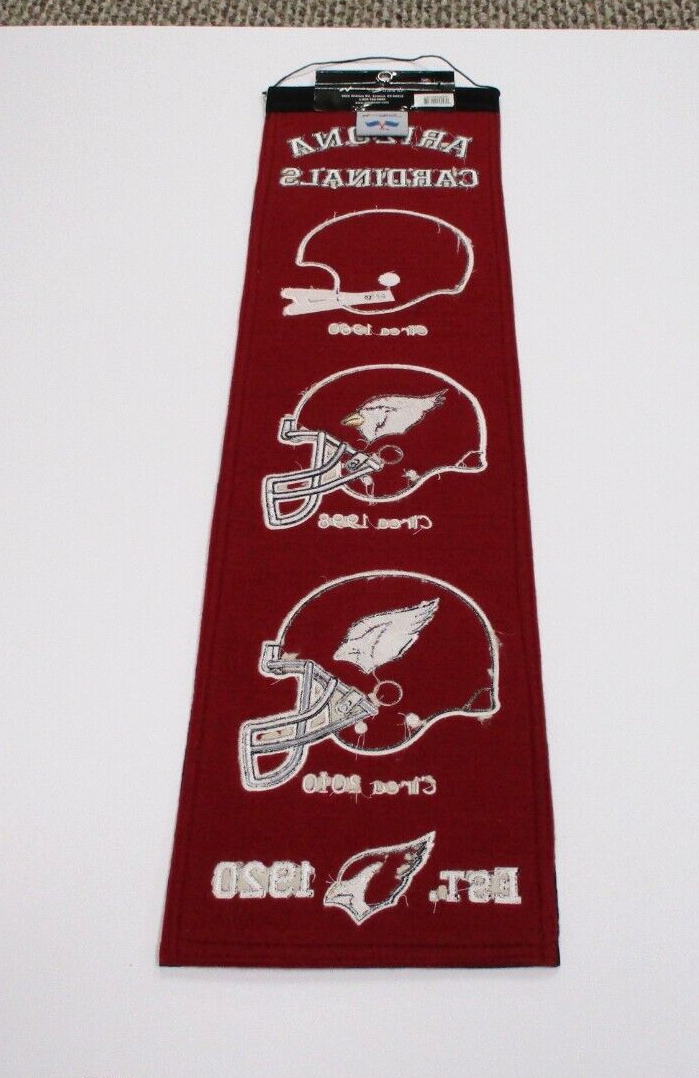 NFL Arizona Cardinals Winning Streak Wool Sports Banner Flag New In Pack