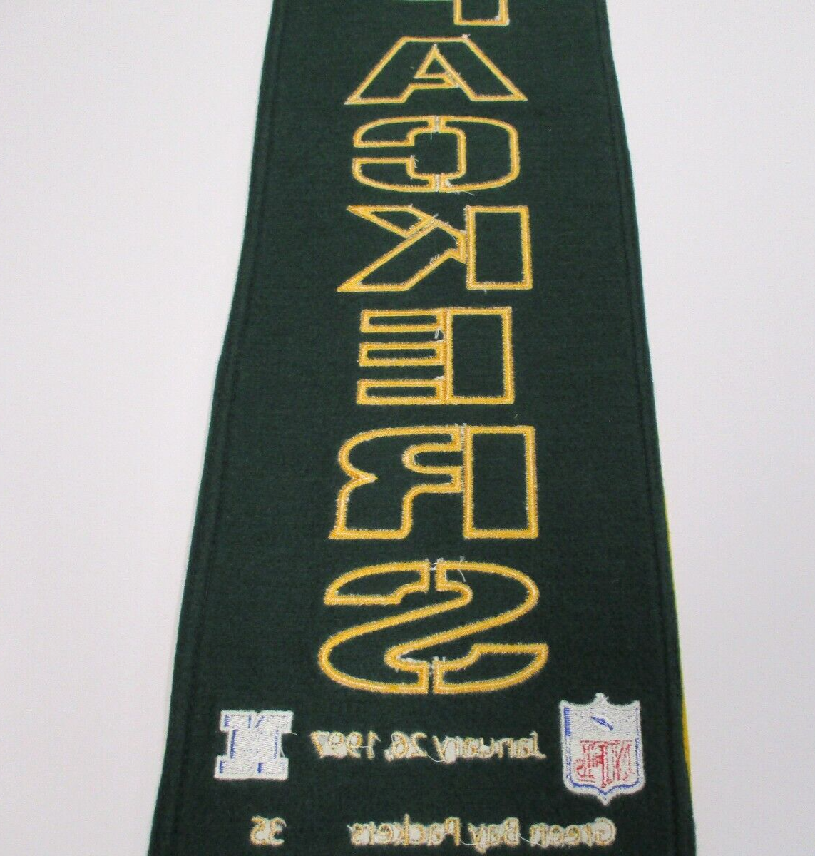 NFL Green Bay Packers Super Bowl XXXI Champions Winning Streak Banner