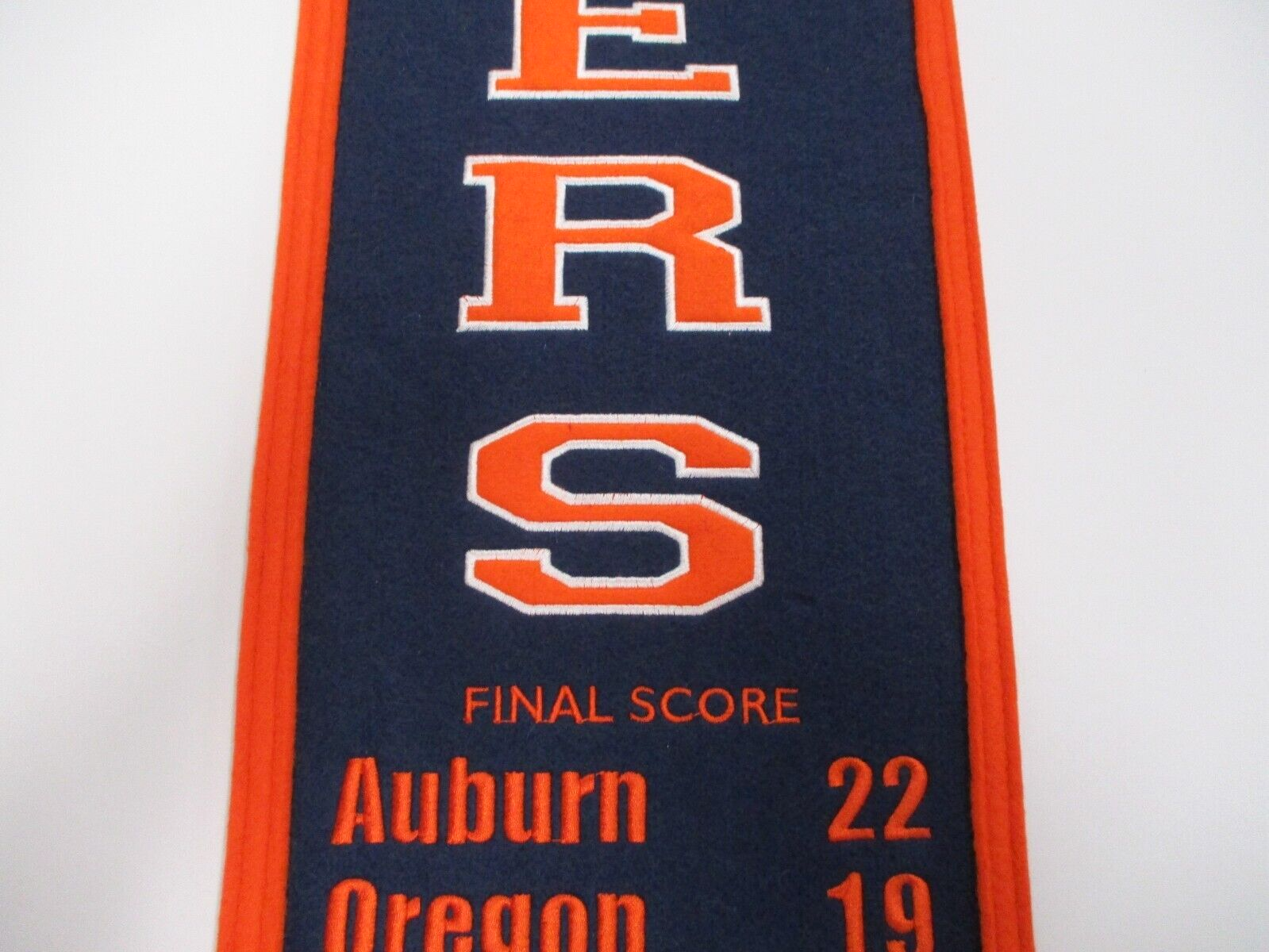 NCAA Auburn Tigers 2010 National Champions Winning Streak Banner New In Pack