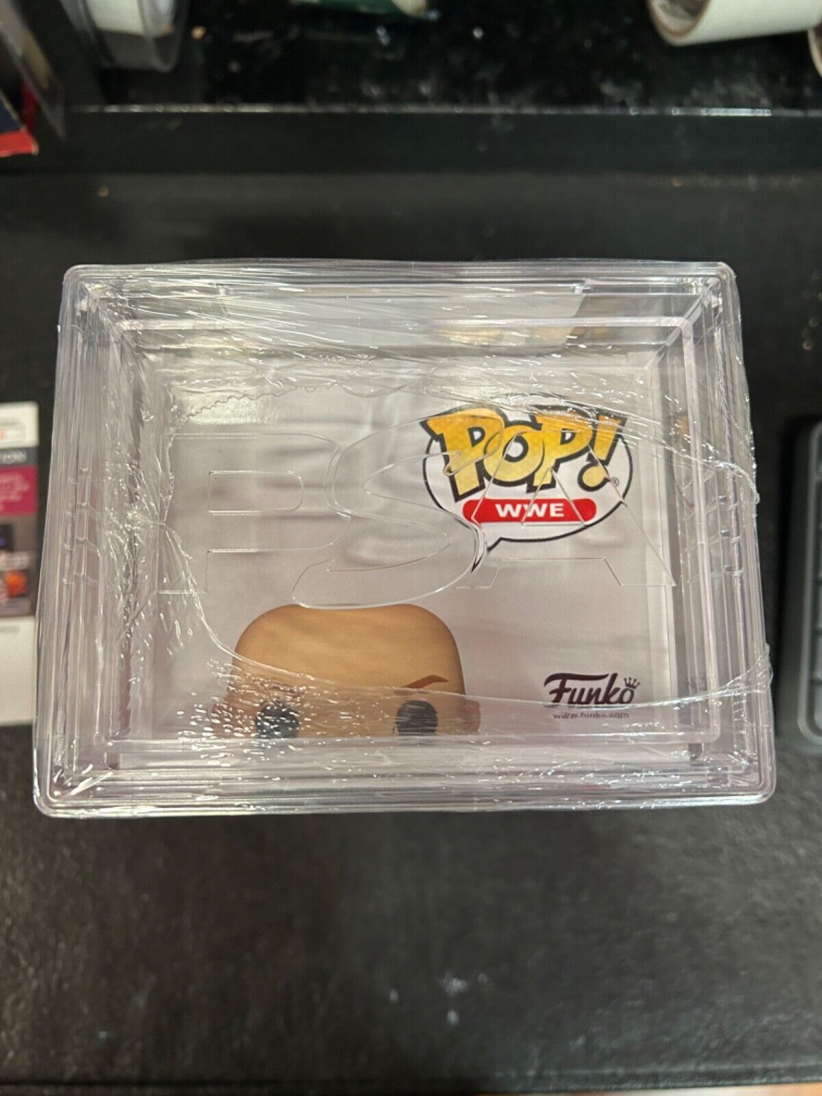 Steve Austin Signed Funko Pop PSA Slabbed Certified #84 WWE Stone Cold E