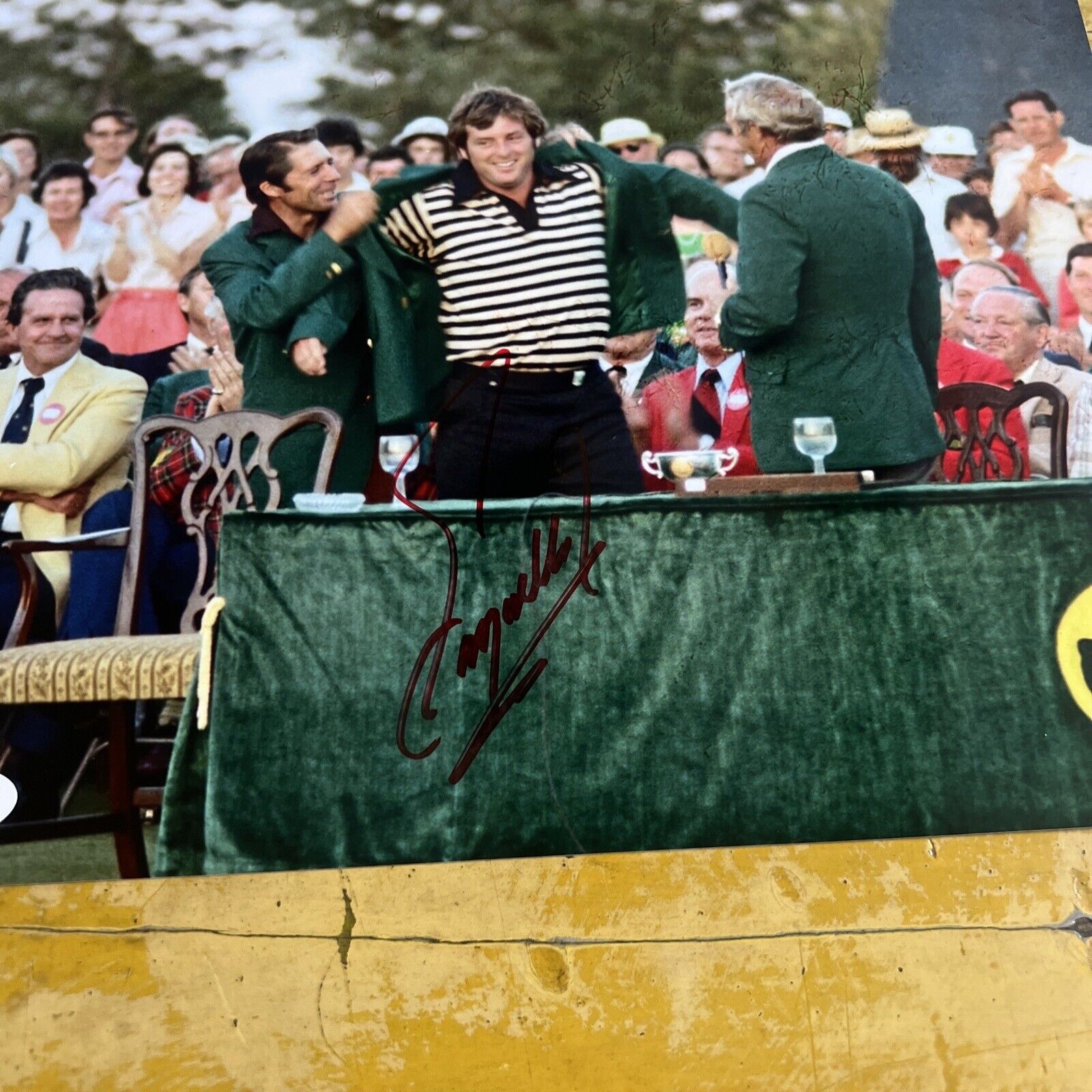 PGA Golf Masters Champion Fuzzy Zoeller Autographed Signed 8x10 Photo JSA COA