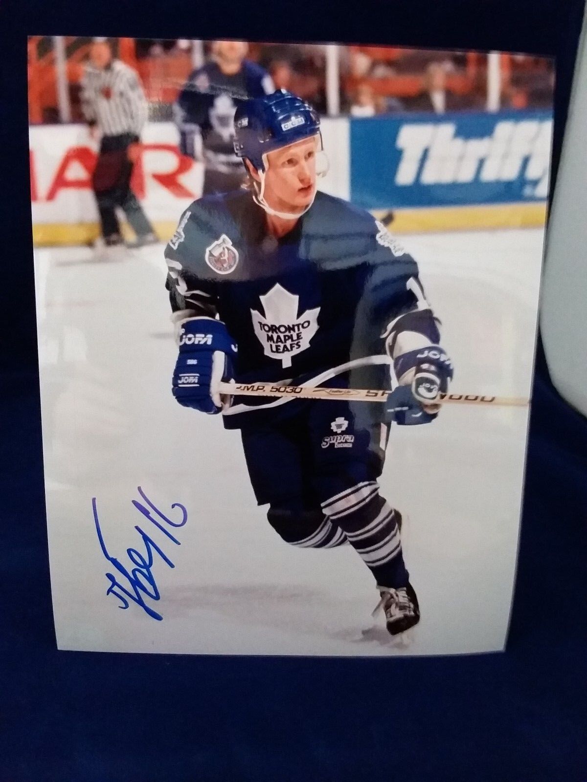 Nikolai Borschevsky Toronto Maple Leafs Autographed 8x10 Photo