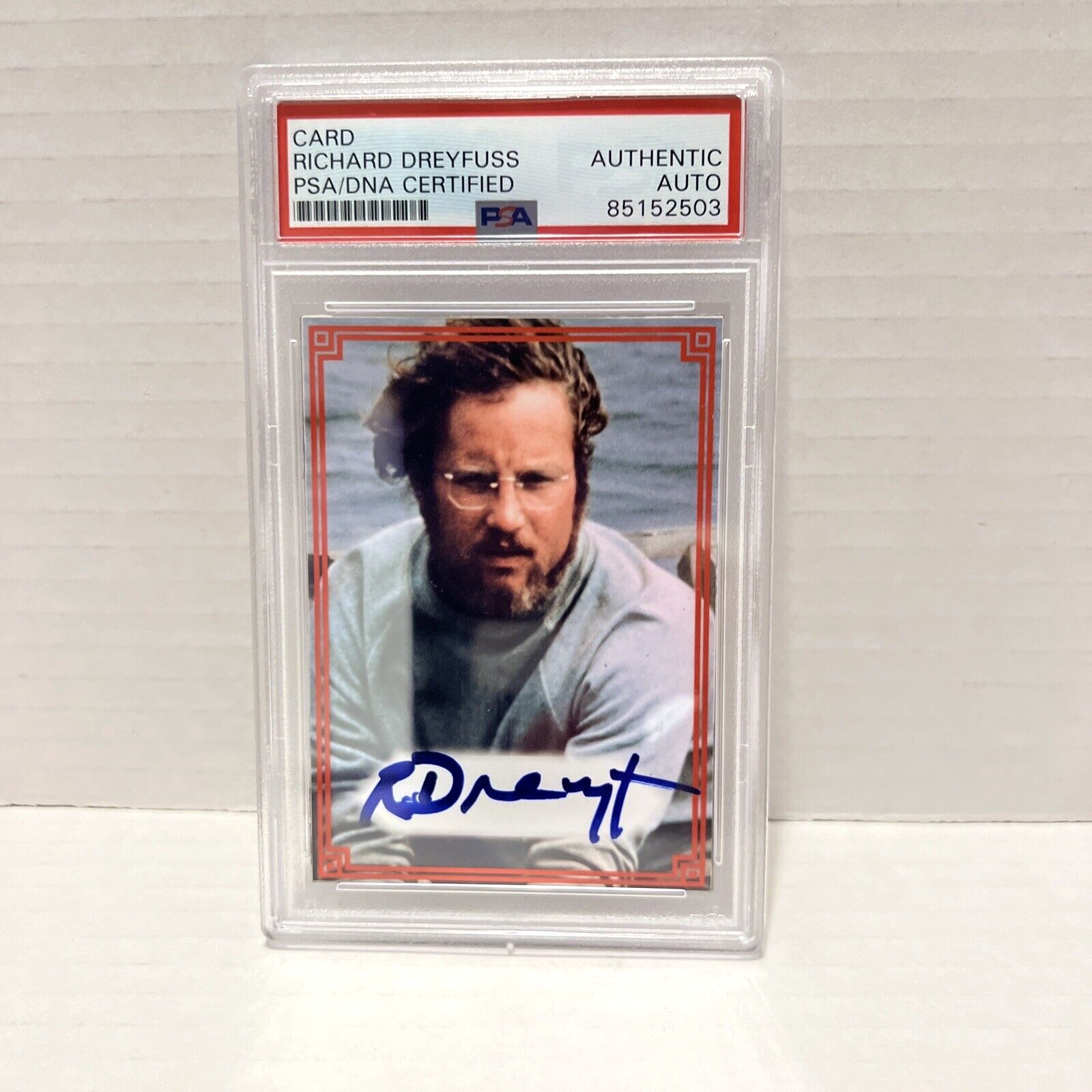 Richard Dreyfuss Autographed Signed Custom Movie Card Matt Hooper PSA #85152503