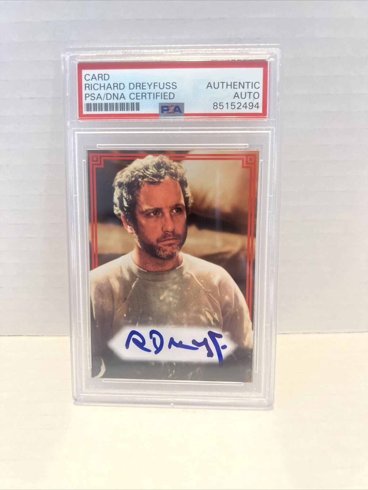 Richard Dreyfuss Autographed Signed Custom Movie Card "Elliot G" PSA #85152494