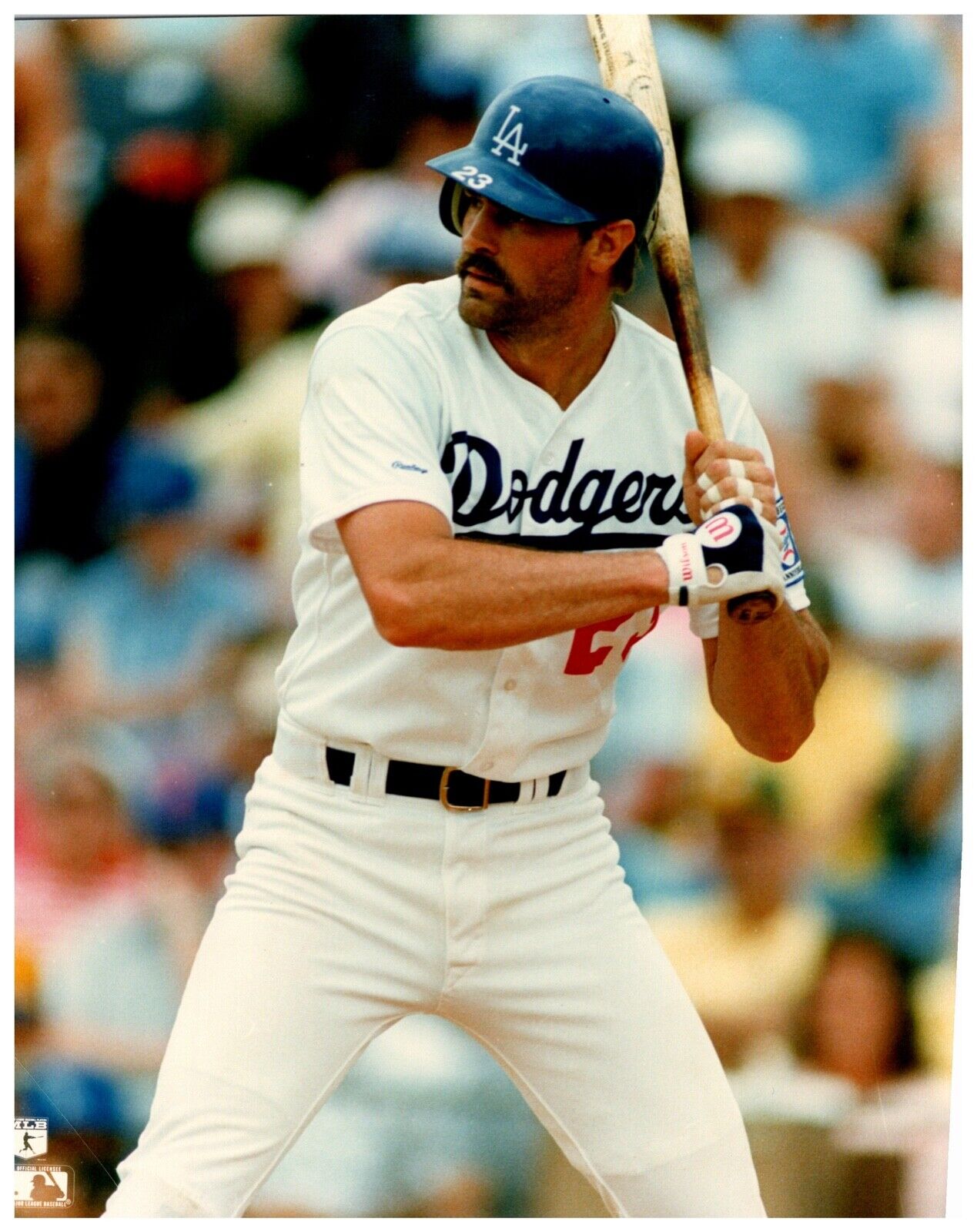 Kirk Gibson Los Angeles Dodgers 8x10 Sports Photo A Unsigned