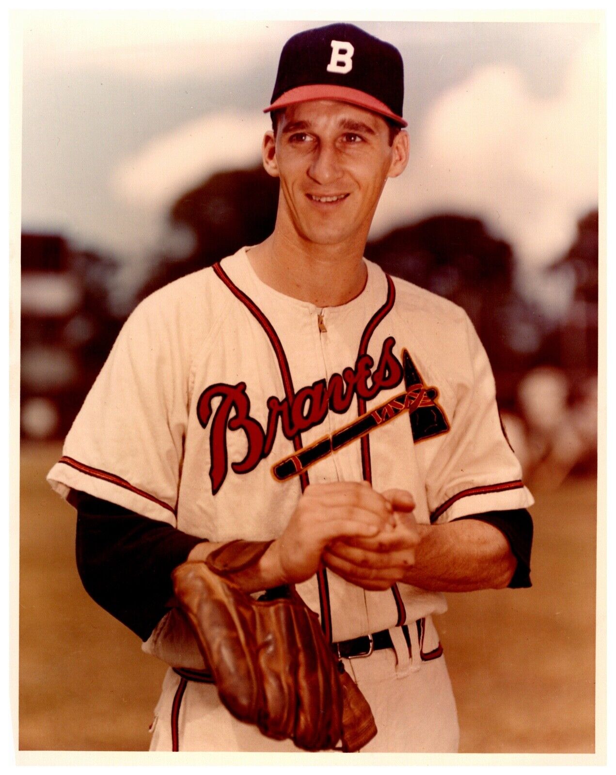 Warren Spahn Boston Braves 8x10 Sports Photo C Unsigned