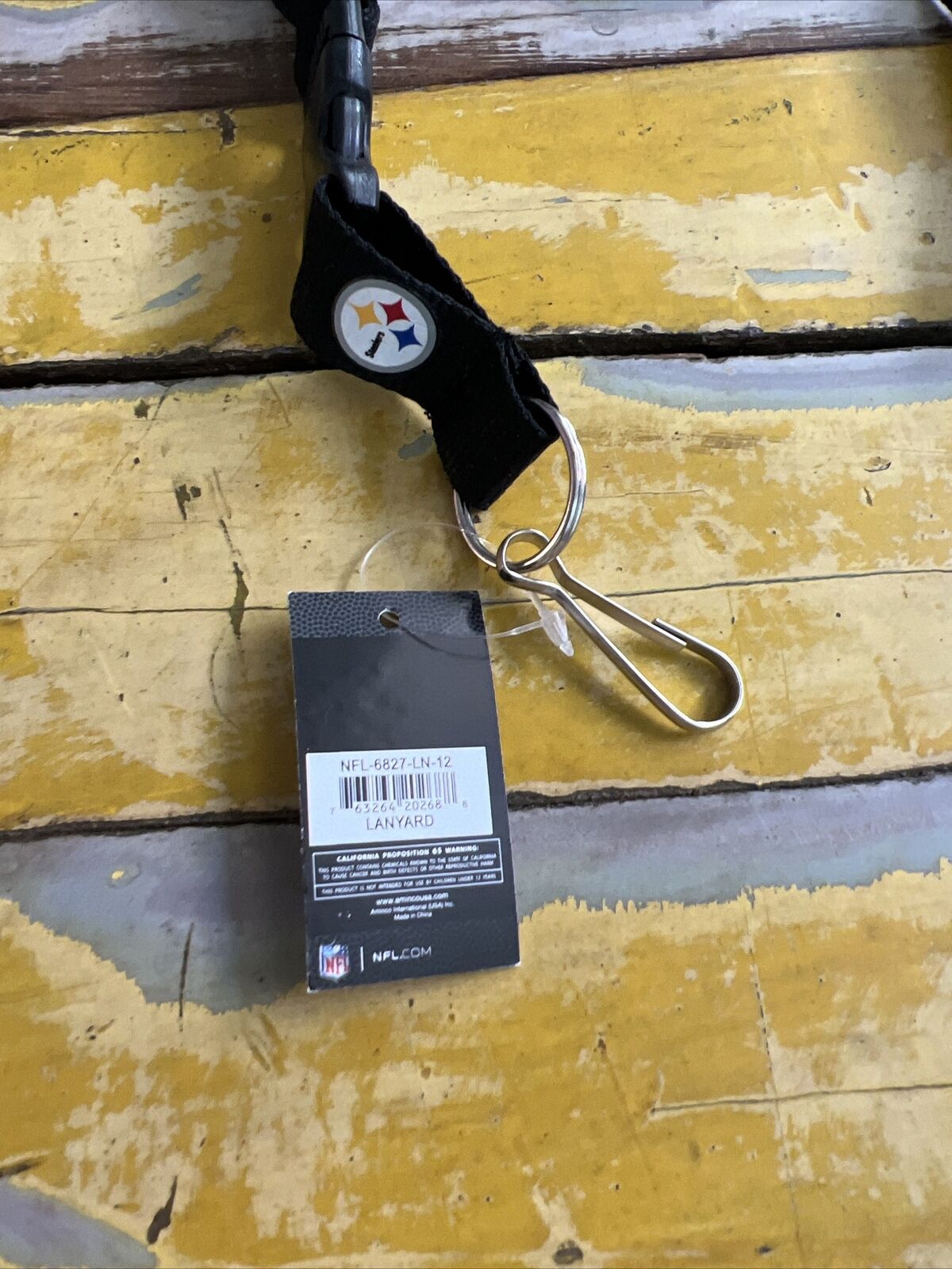 NFL Pittsburgh Steelers Lanyard New With Tag Licensed