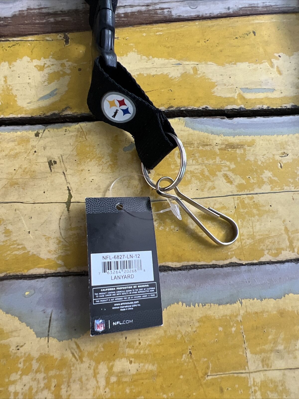 NFL Pittsburgh Steelers Lanyard New With Tag Licensed