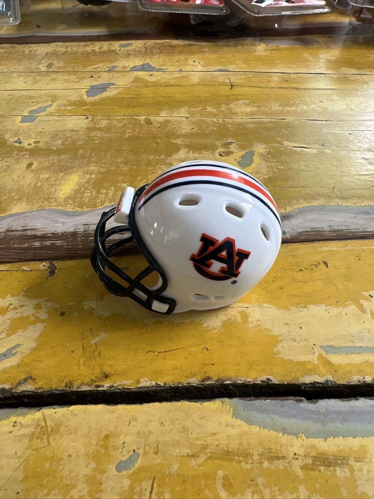 NCAA Auburn Tigers Riddell Pocket Size Helmet 2015