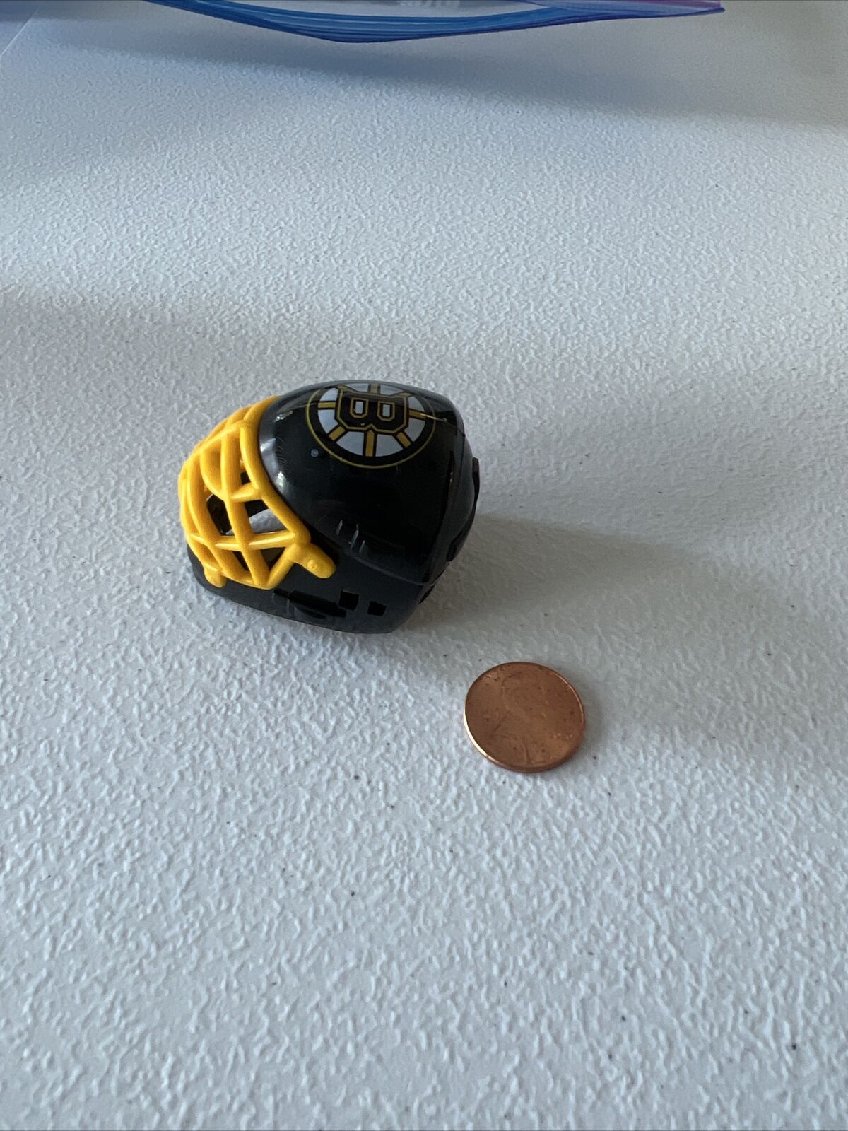 NHL Boston Bruins Franklin Brand Licensed Mini Helmet Pocket Size New