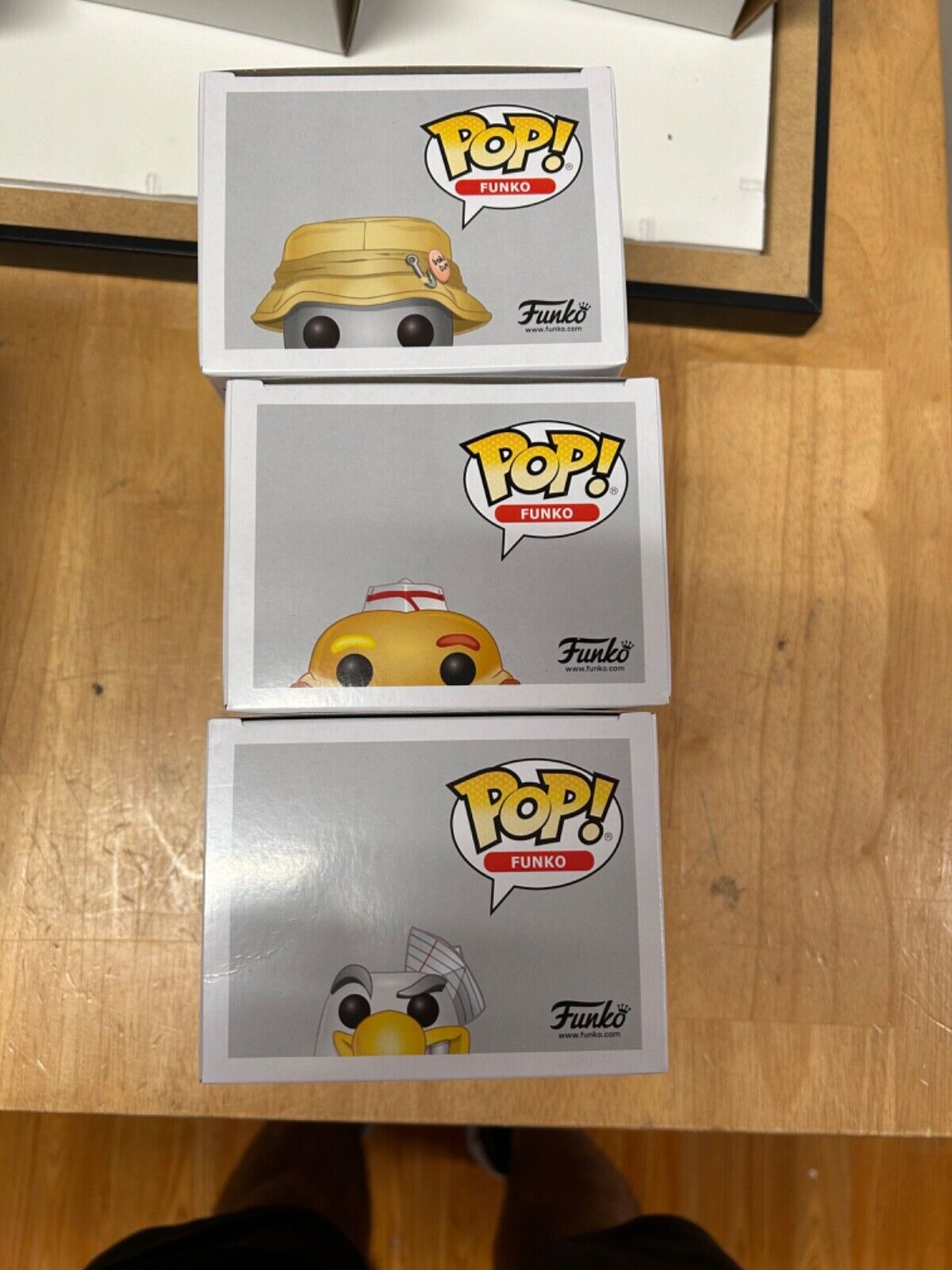 Funko Pop Fin Du Chomp, Frank Von Viener, & Salty Funko Shop Exclusive