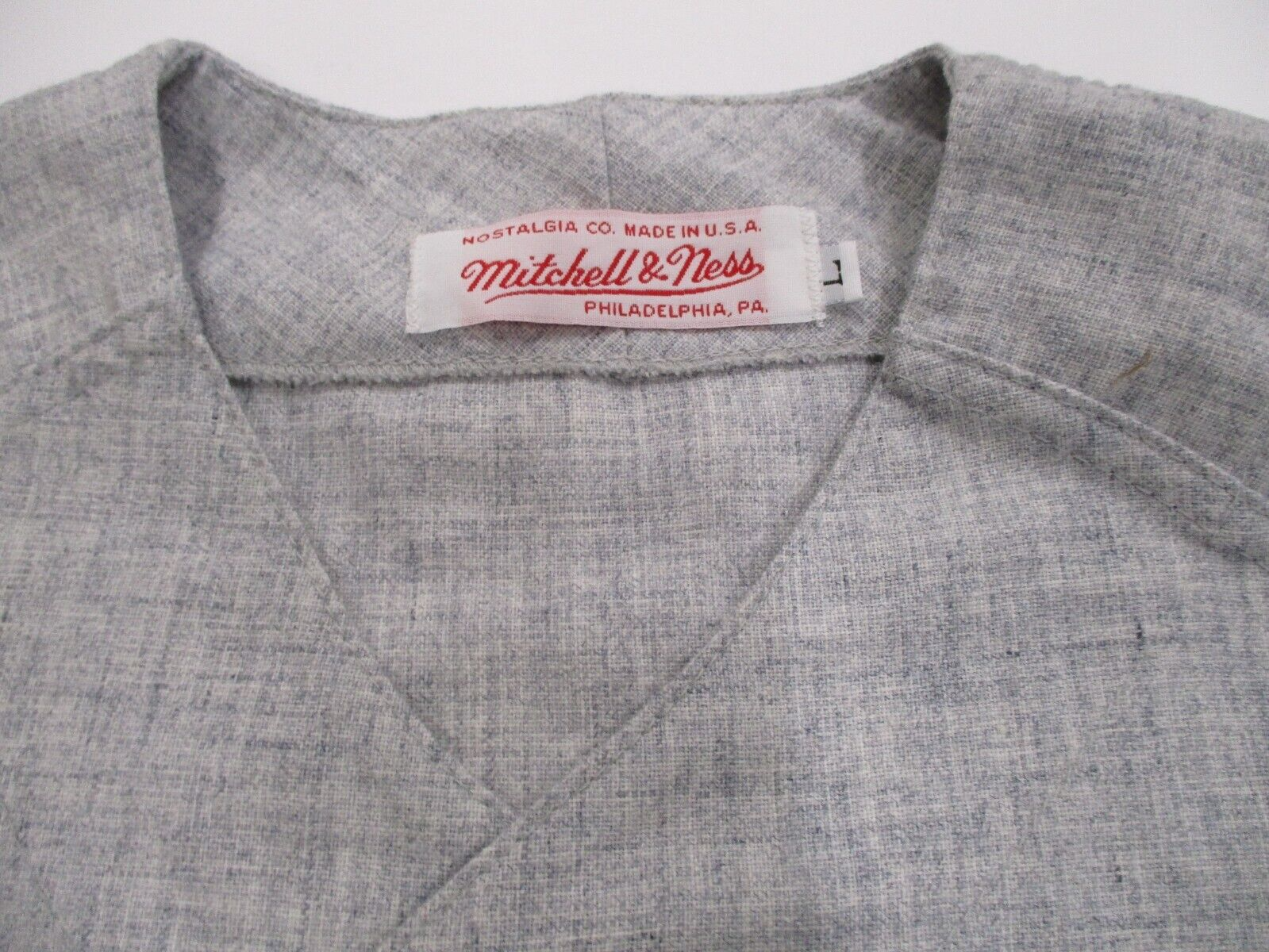 Ted Williams Boston Mitchell & Ness  Size Large  1939 Rookie Jersey Flannel