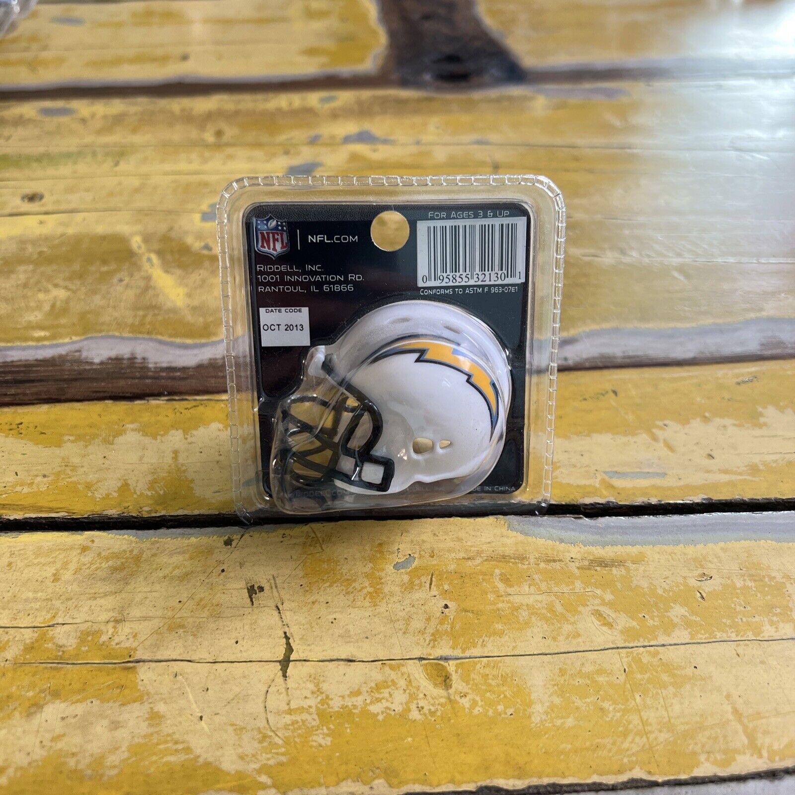 NFL San Diego Chargers Riddell Brand Pocket Size Helmet New In Package Licensed