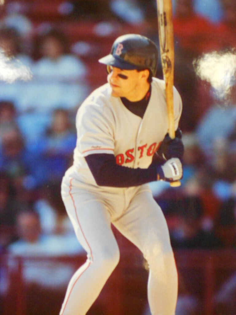 PHIL PLANTIER BOSTON RED SOX  8x10 COLOR PHOTO