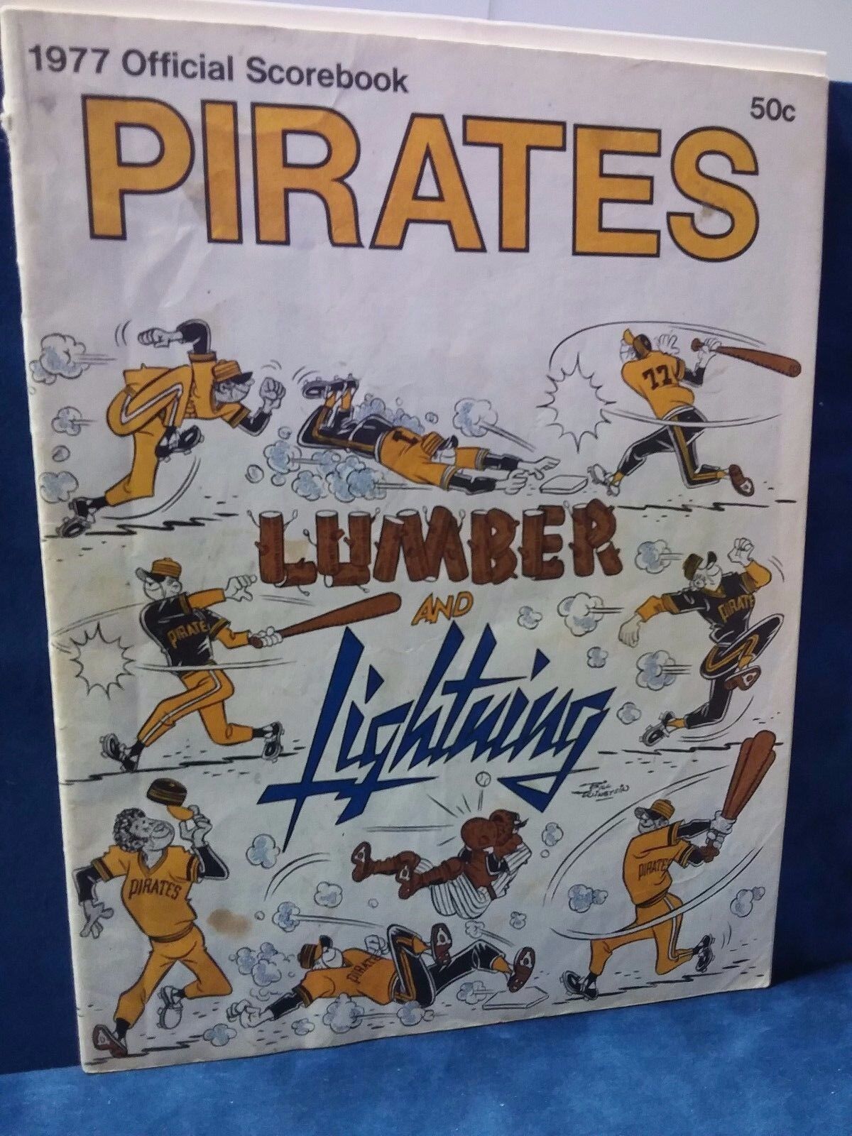 1977 PITTSBURGH PIRATES OFFICIAL SCOREBOOK