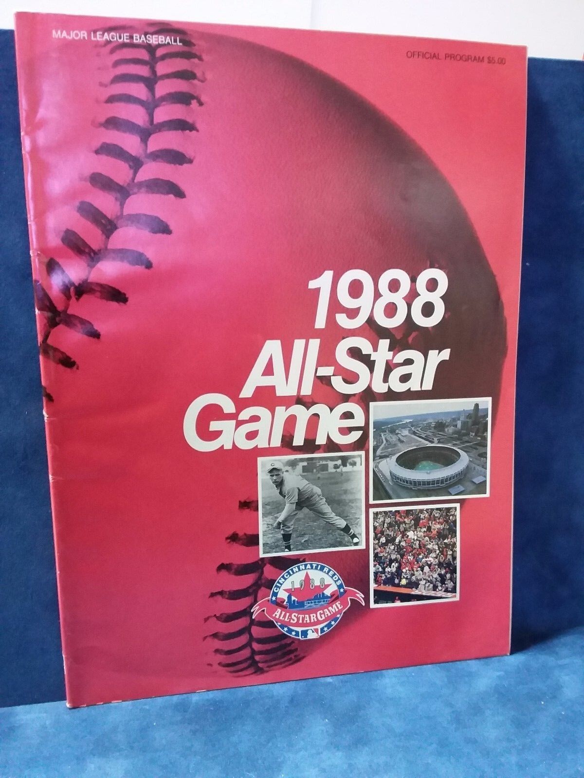 1988 MLB Baseball All Star Game Official Program Cincinnati Reds