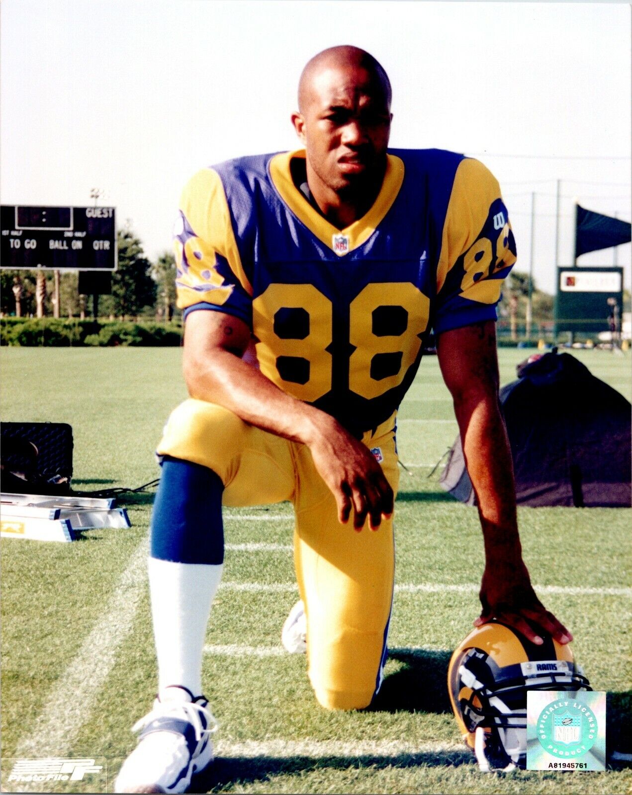 Torry Holt St. Louis Rams 8x10 Color Photo  Photofile