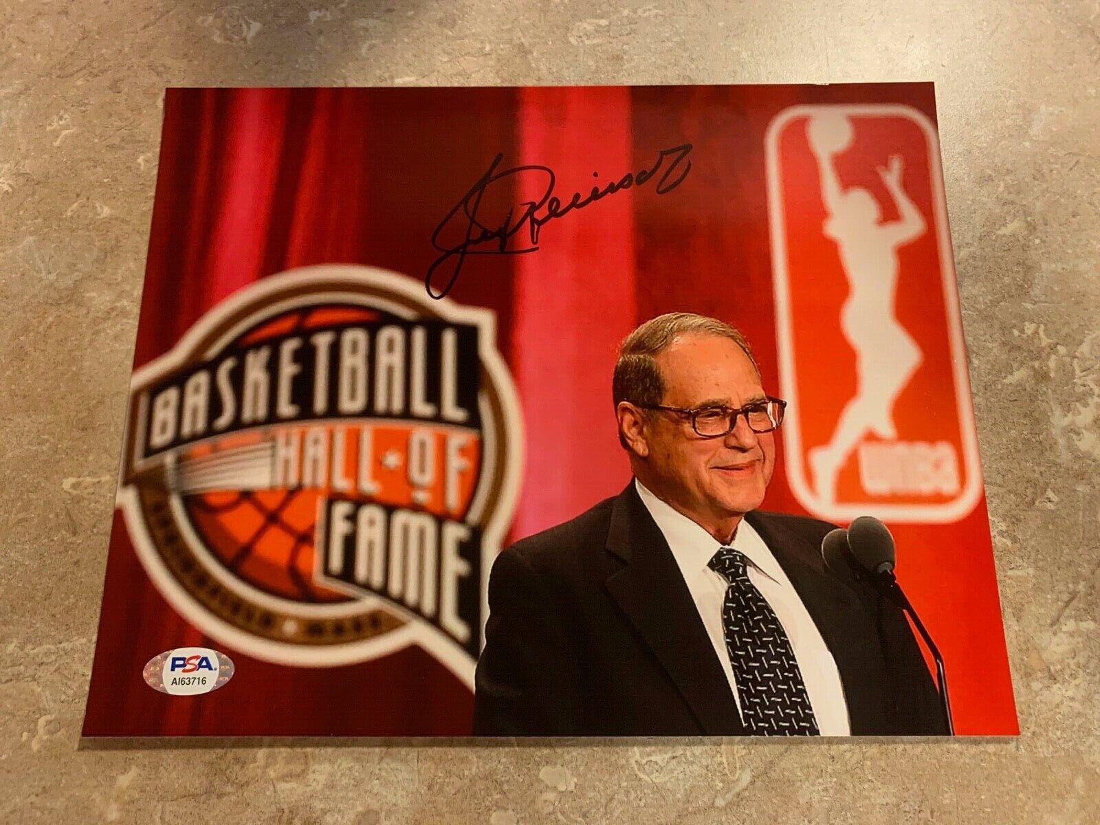 Jerry Reinsdorf Chicago Bulls Coach Autographed 8x10 Photo PSA COA #AI63716 HOF