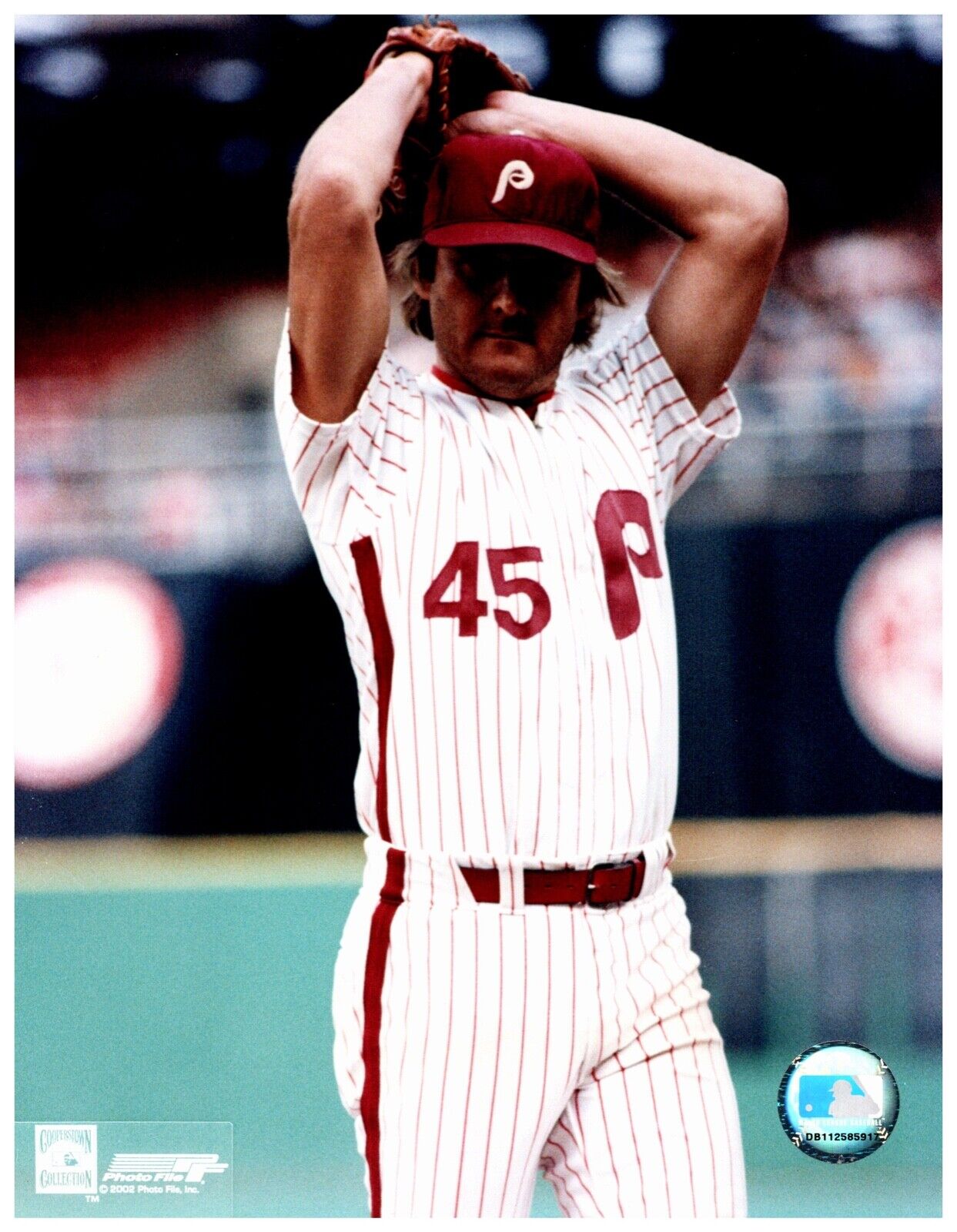 Tug McGraw Philadelphia Phillies 8x10 Sports Photo C Unsigned MLB Hologram