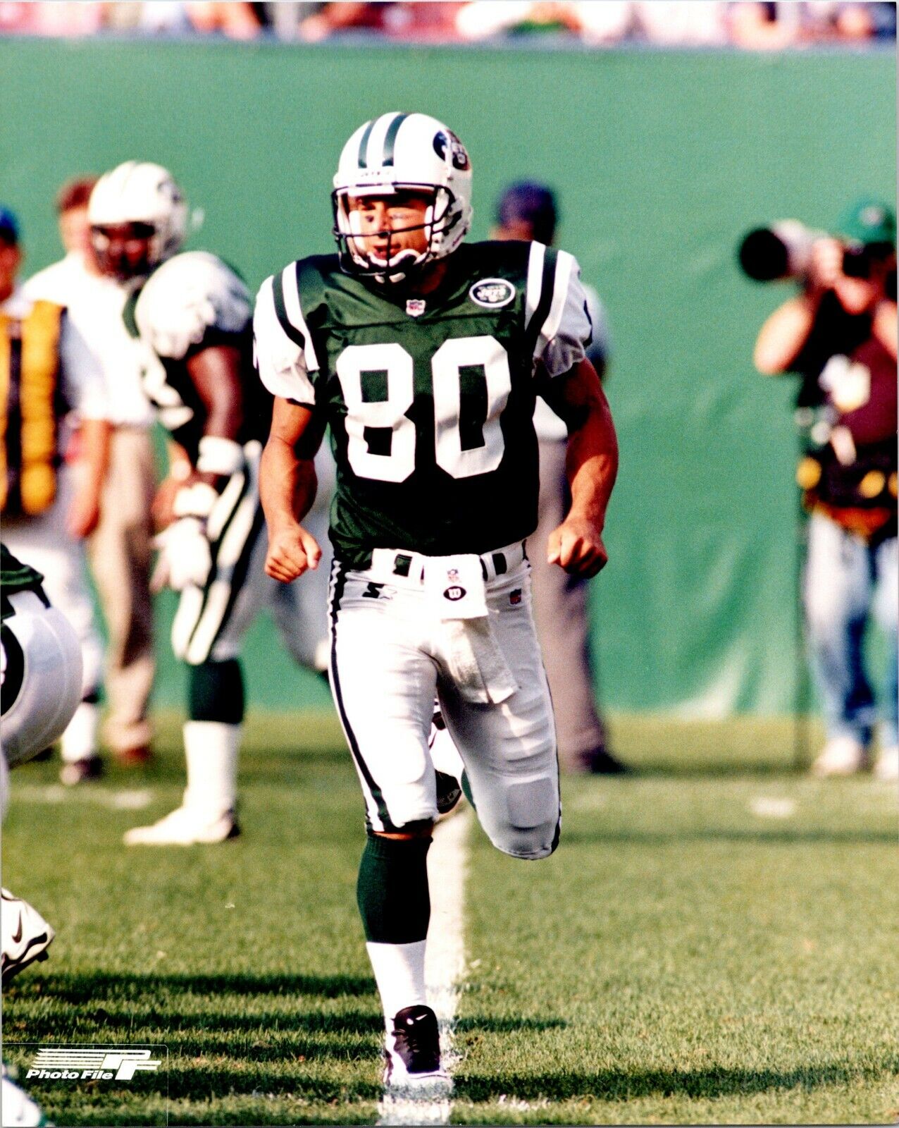 Wayne Chreber NY Jets 8x10 Color Photo B