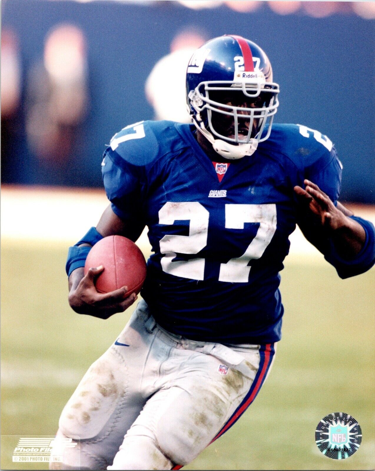 Ron Dayne NY Giants 8x10 Color Photo C